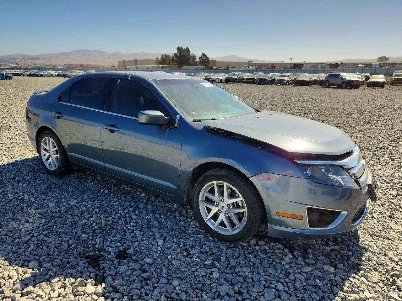 2012 Ford Fusion Sel Teal vin: 3FAHP0JG6CR302364