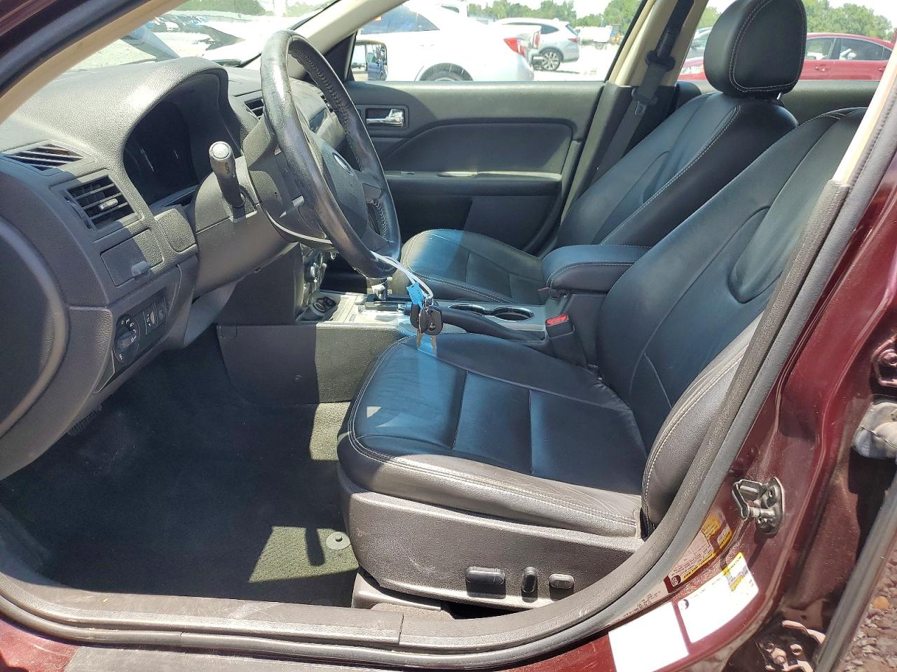 2012 Ford Fusion Sel Burgundy vin: 3FAHP0JG6CR311548