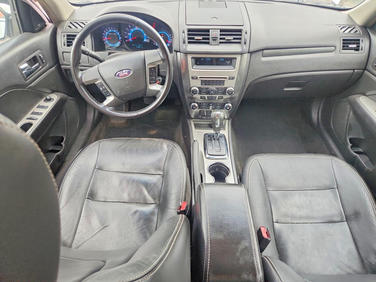2012 Ford Fusion Sel White vin: 3FAHP0JG6CR352956