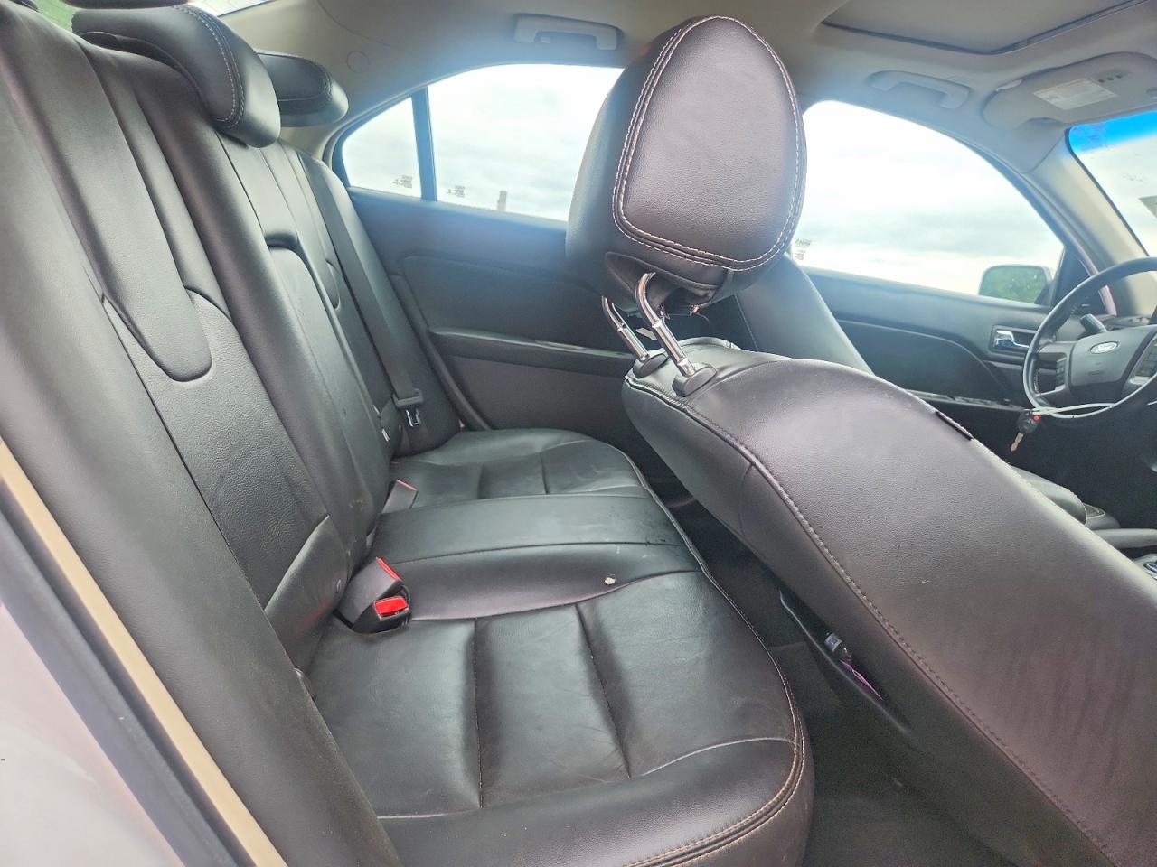 2012 Ford Fusion Sel White vin: 3FAHP0JG6CR352956