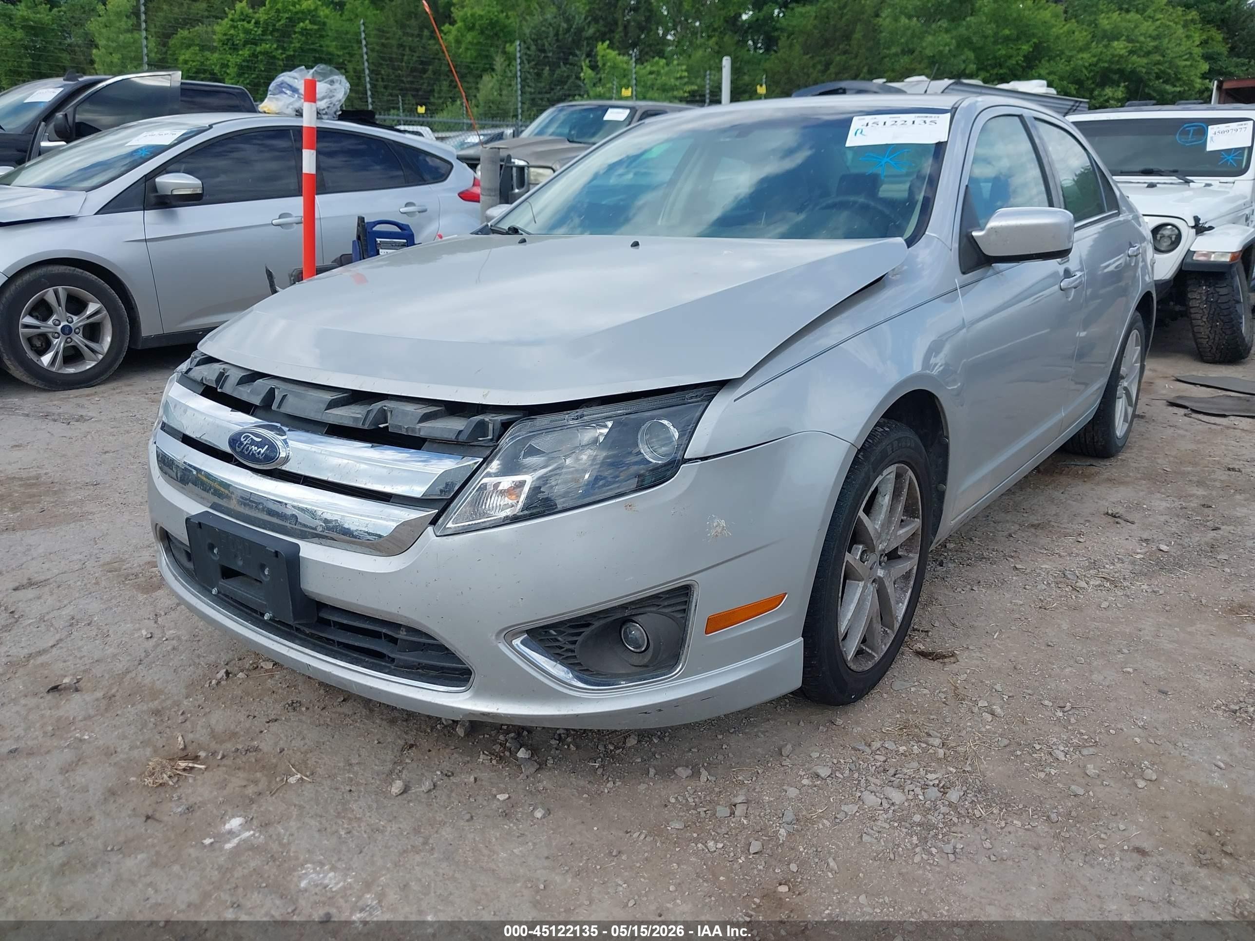 2010 Ford Fusion Sel Gray vin: 3FAHP0JG7AR227168