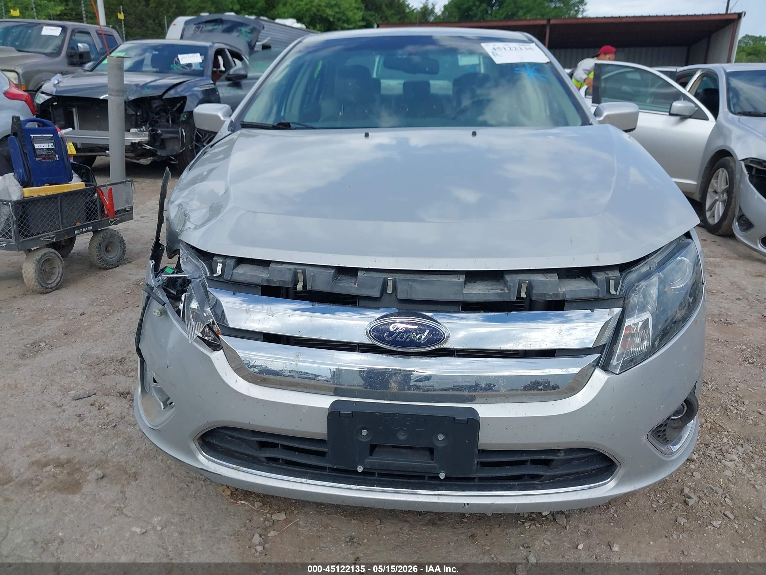 2010 Ford Fusion Sel Gray vin: 3FAHP0JG7AR227168