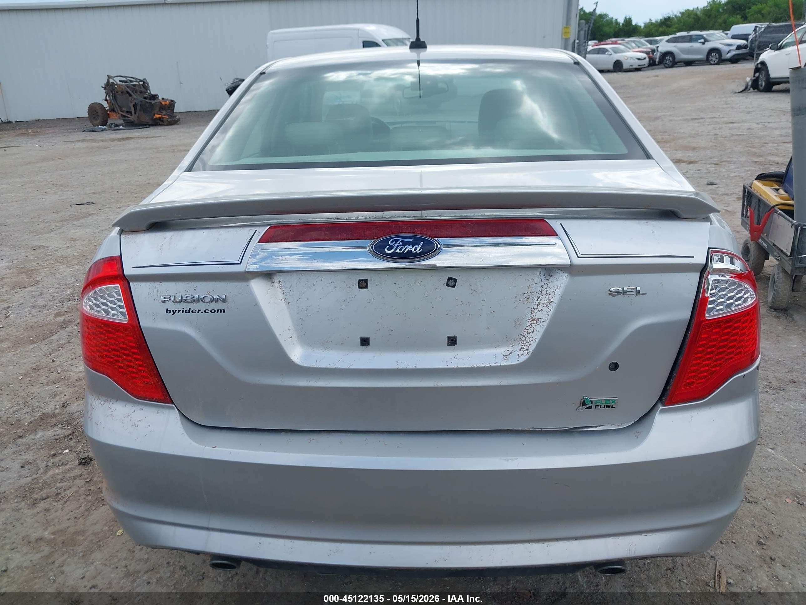 2010 Ford Fusion Sel Gray vin: 3FAHP0JG7AR227168