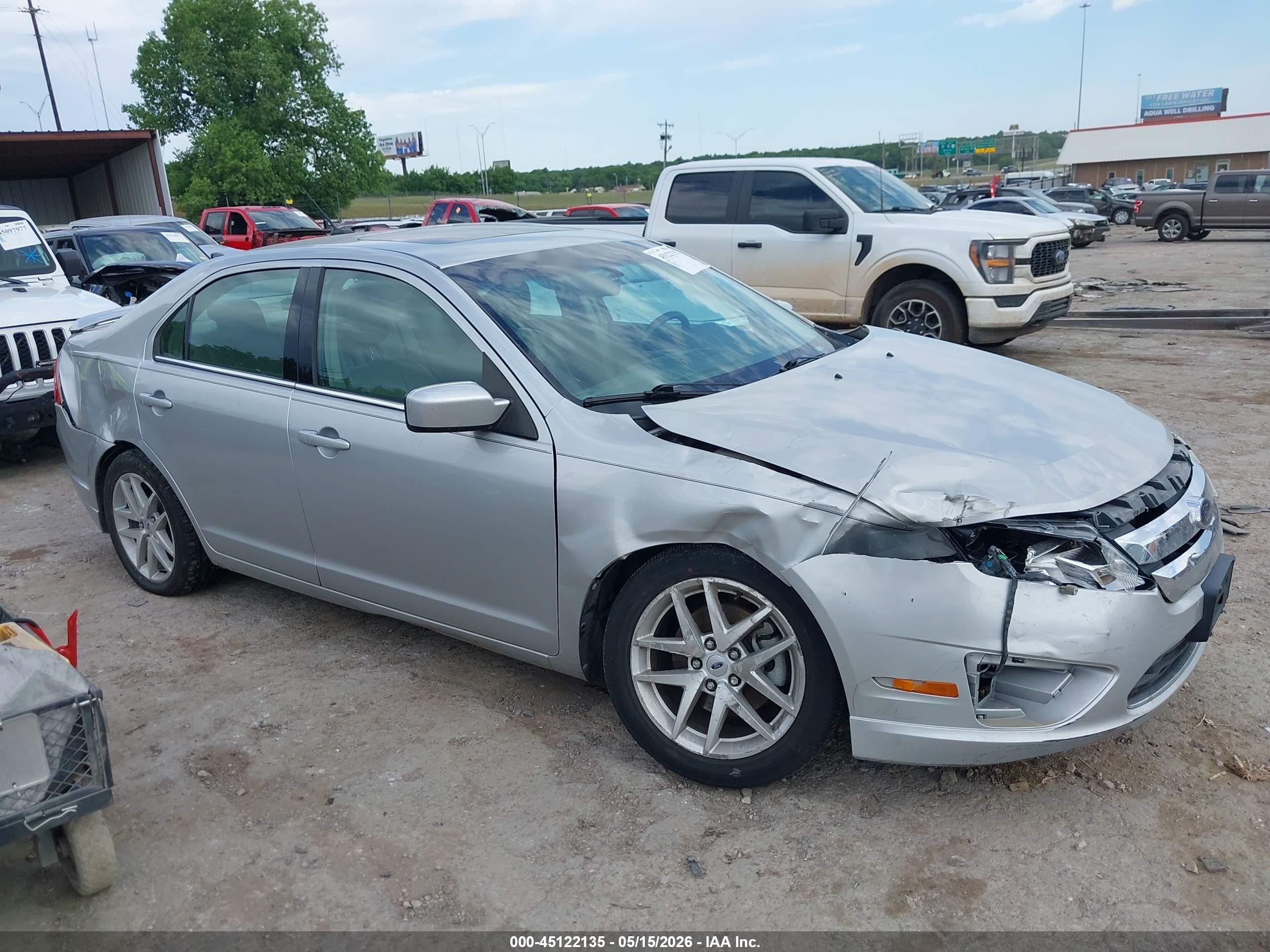 2010 Ford Fusion Sel Gray vin: 3FAHP0JG7AR227168
