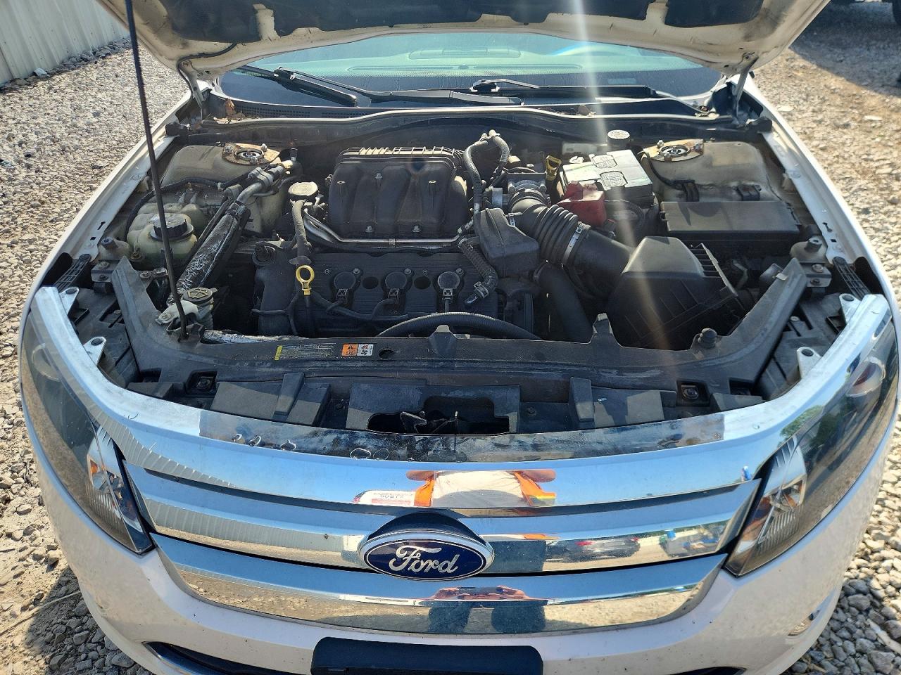 2010 Ford Fusion Sel White vin: 3FAHP0JG7AR317162