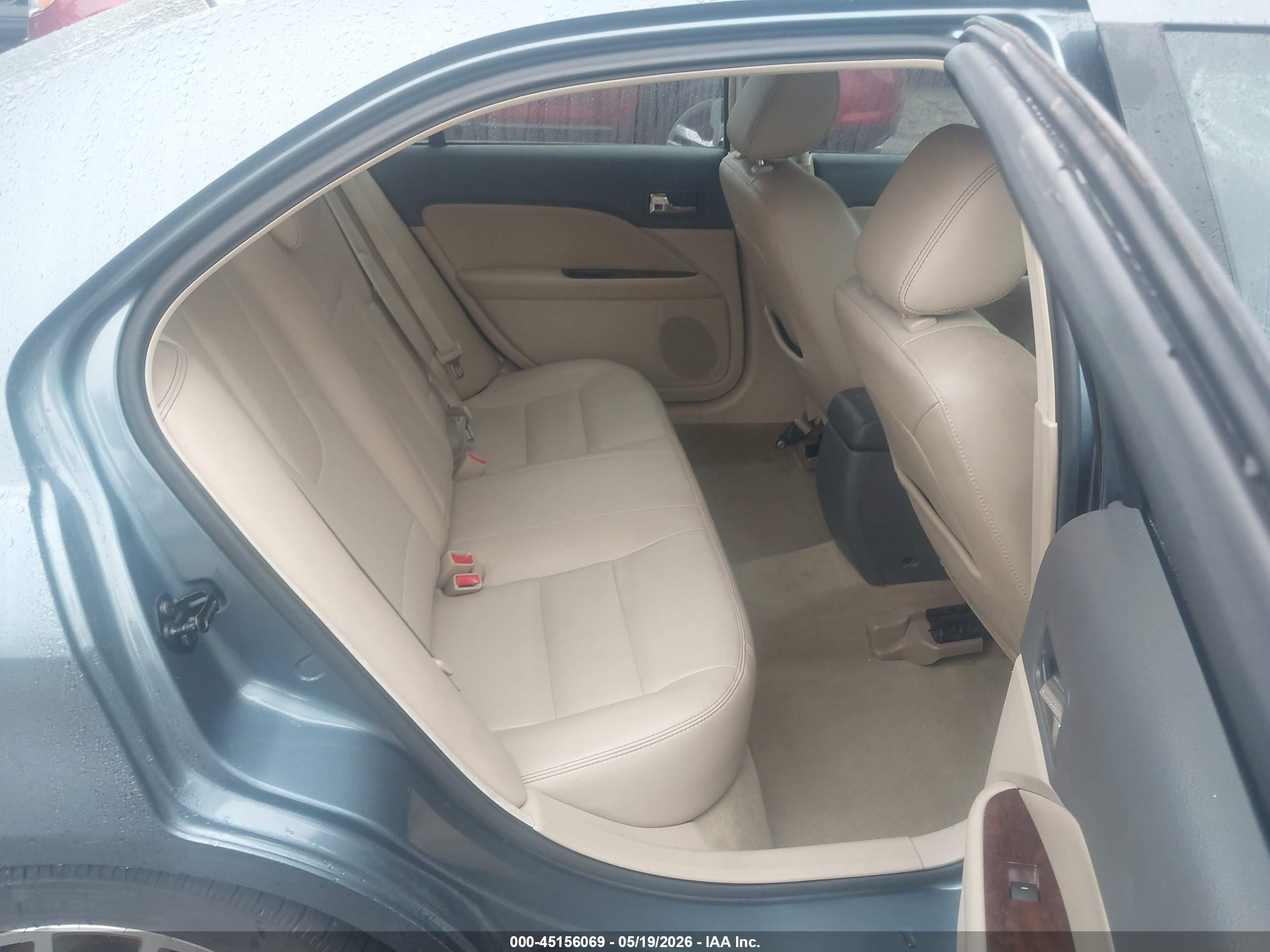 2011 Ford Fusion Sel Blue vin: 3FAHP0JG7BR166017