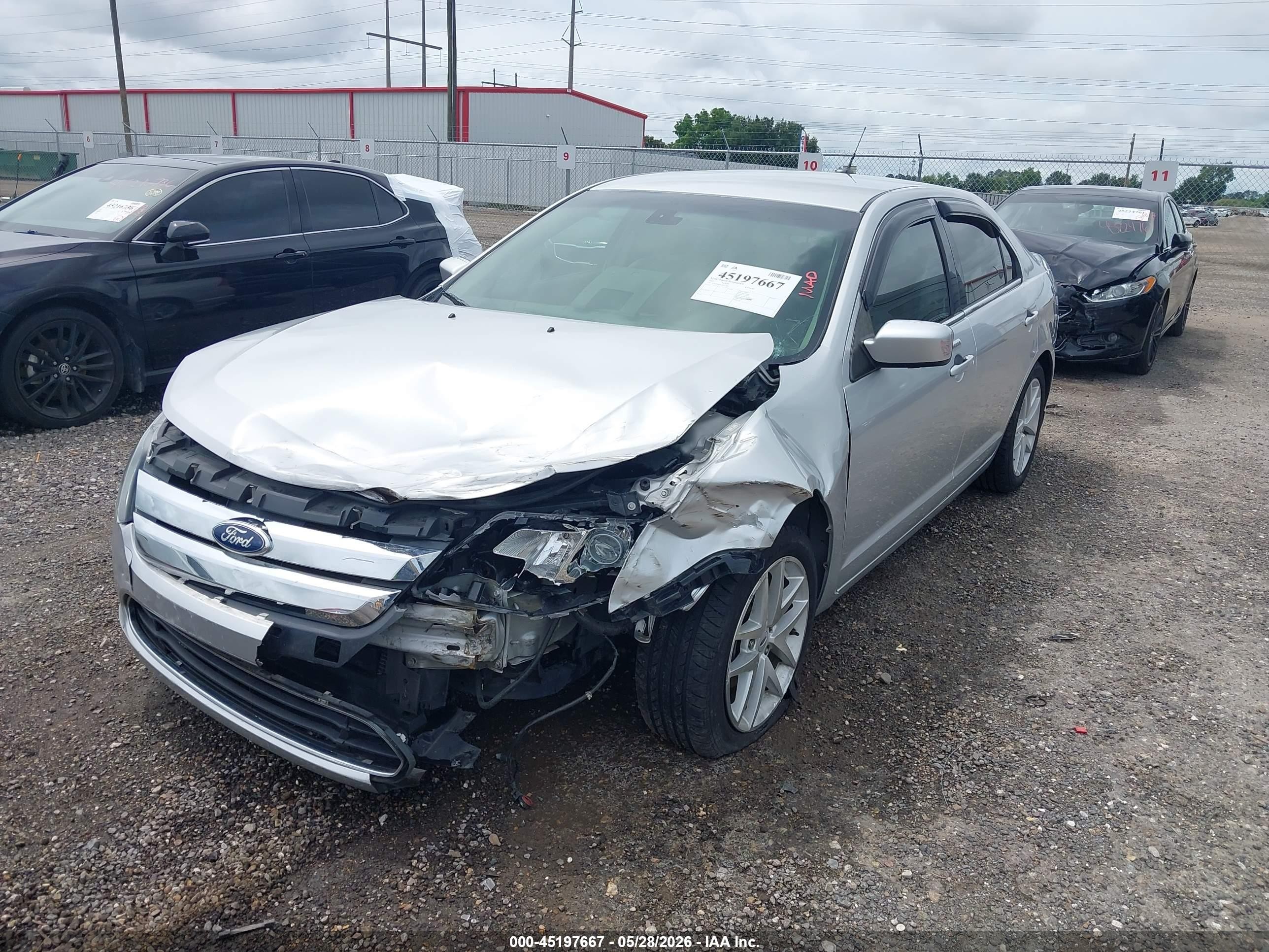 2012 Ford Fusion Sel Серебряный vin: 3FAHP0JG7CR215802