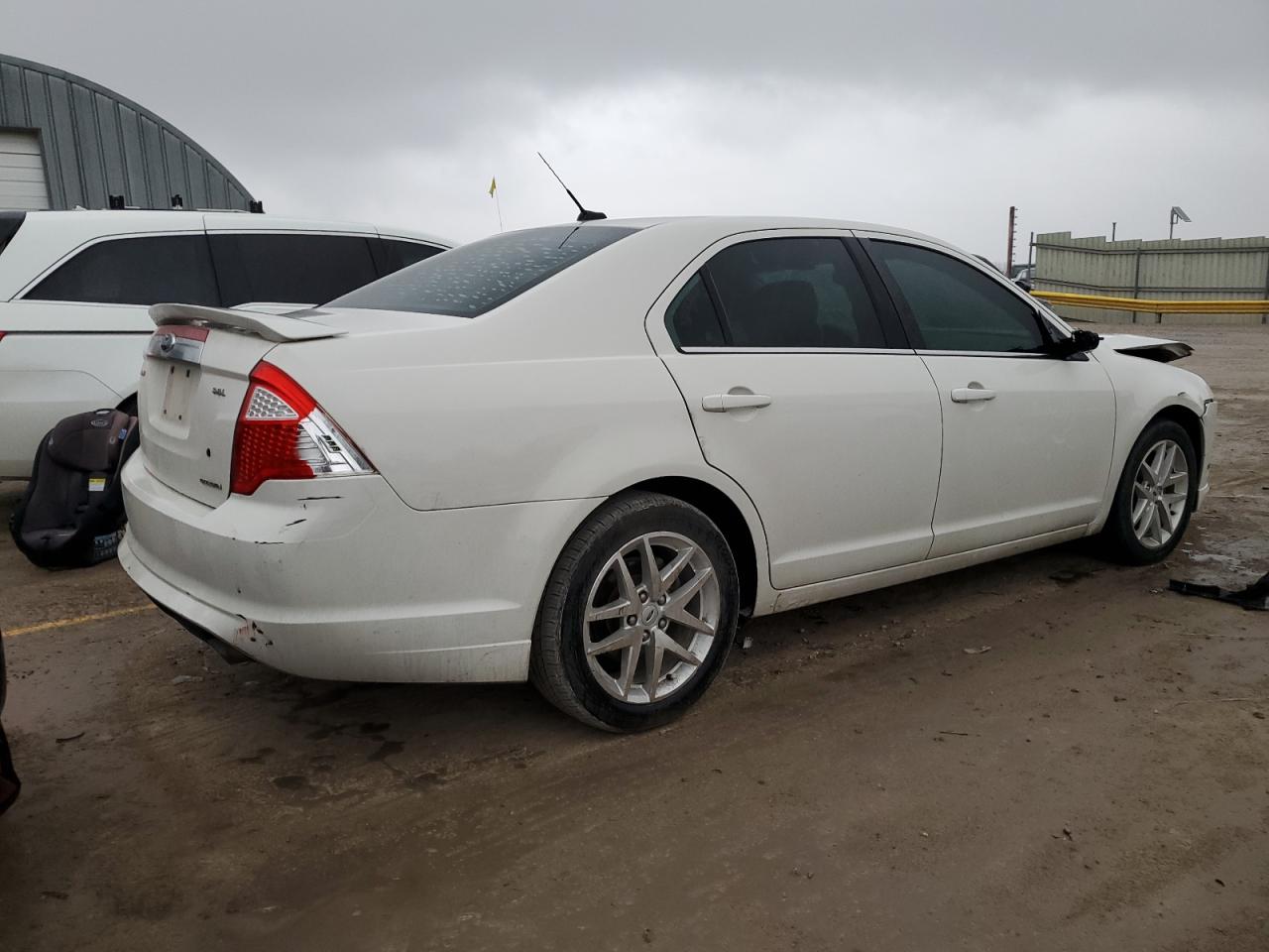 2012 Ford Fusion Sel Белый vin: 3FAHP0JG7CR283632