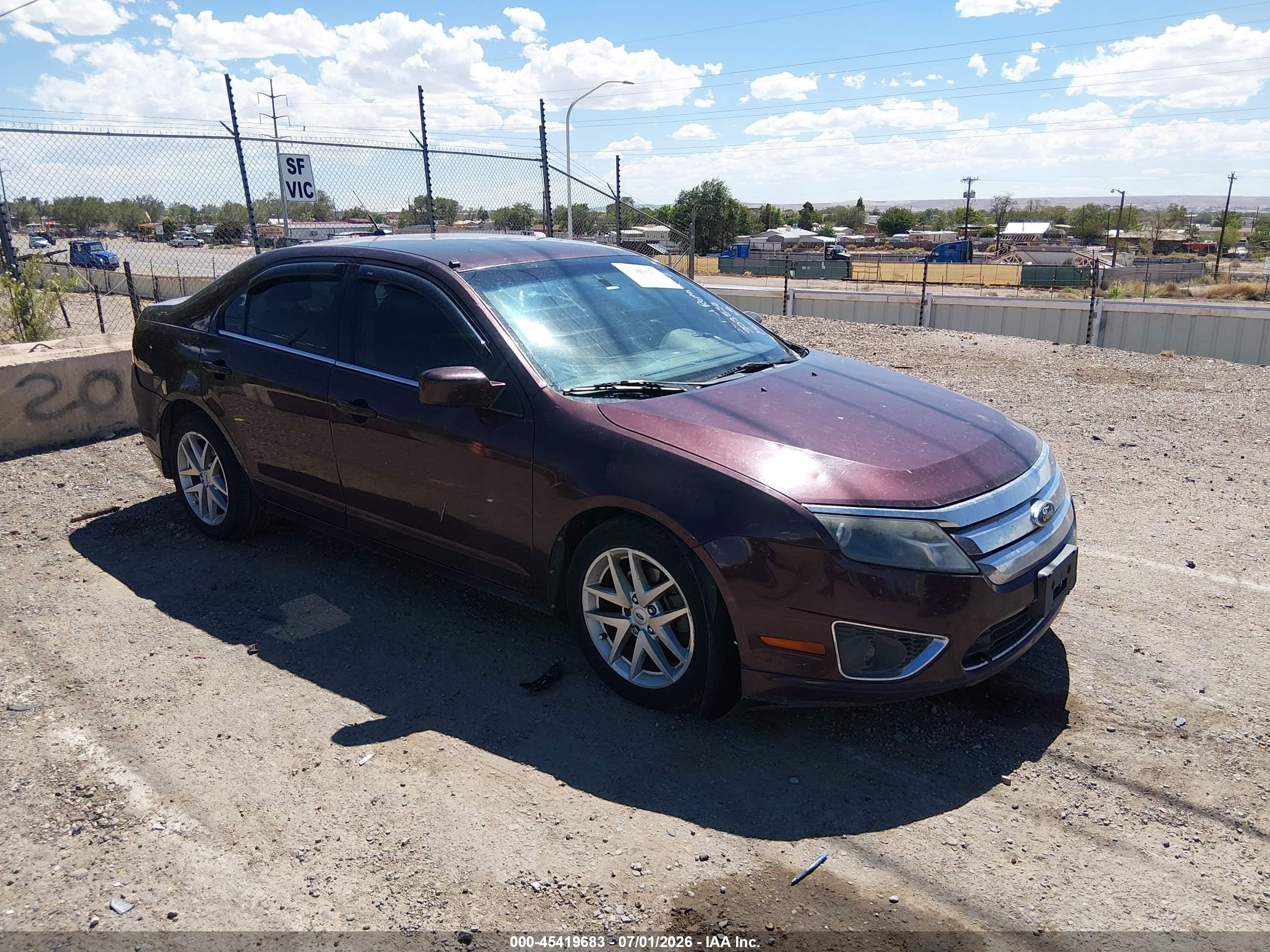2012 Ford Fusion Sel Бордовый vin: 3FAHP0JG7CR303538