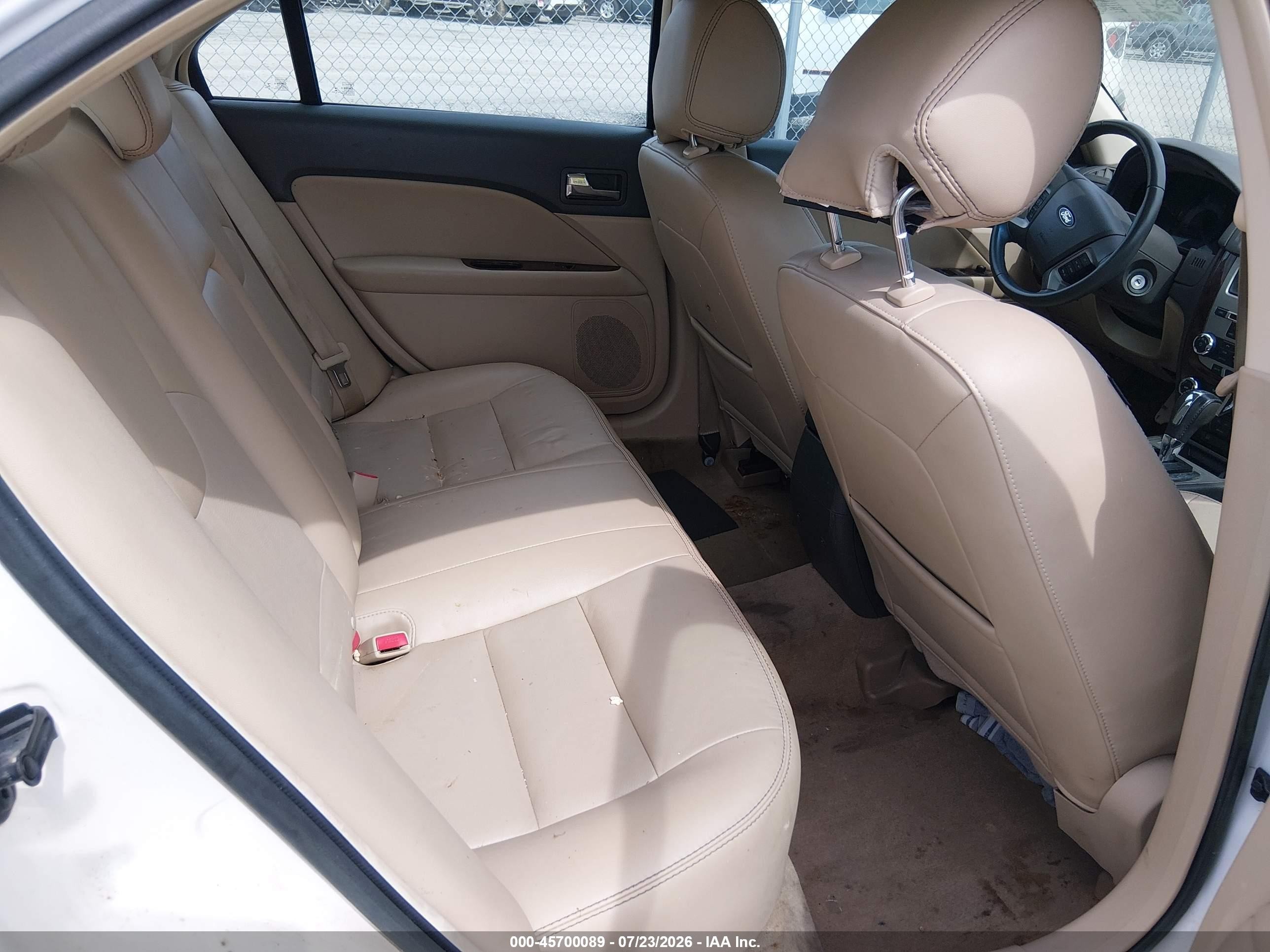 2012 Ford Fusion Sel White vin: 3FAHP0JG7CR347362