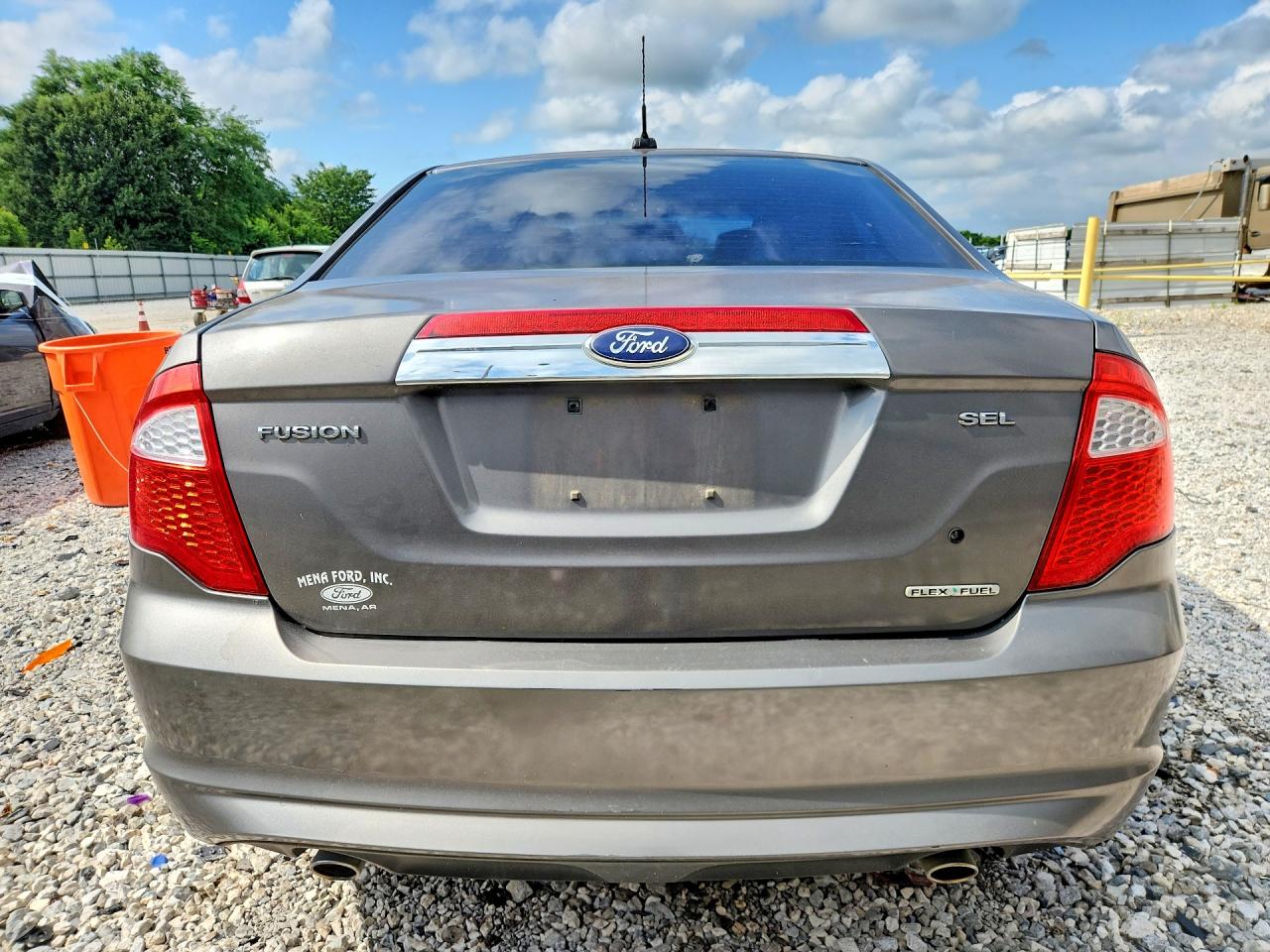 2012 Ford Fusion Sel Gray vin: 3FAHP0JG7CR355588