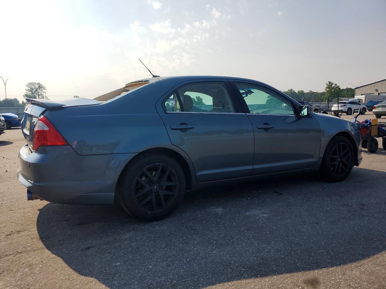 2012 Ford Fusion Sel Blue vin: 3FAHP0JG7CR388400