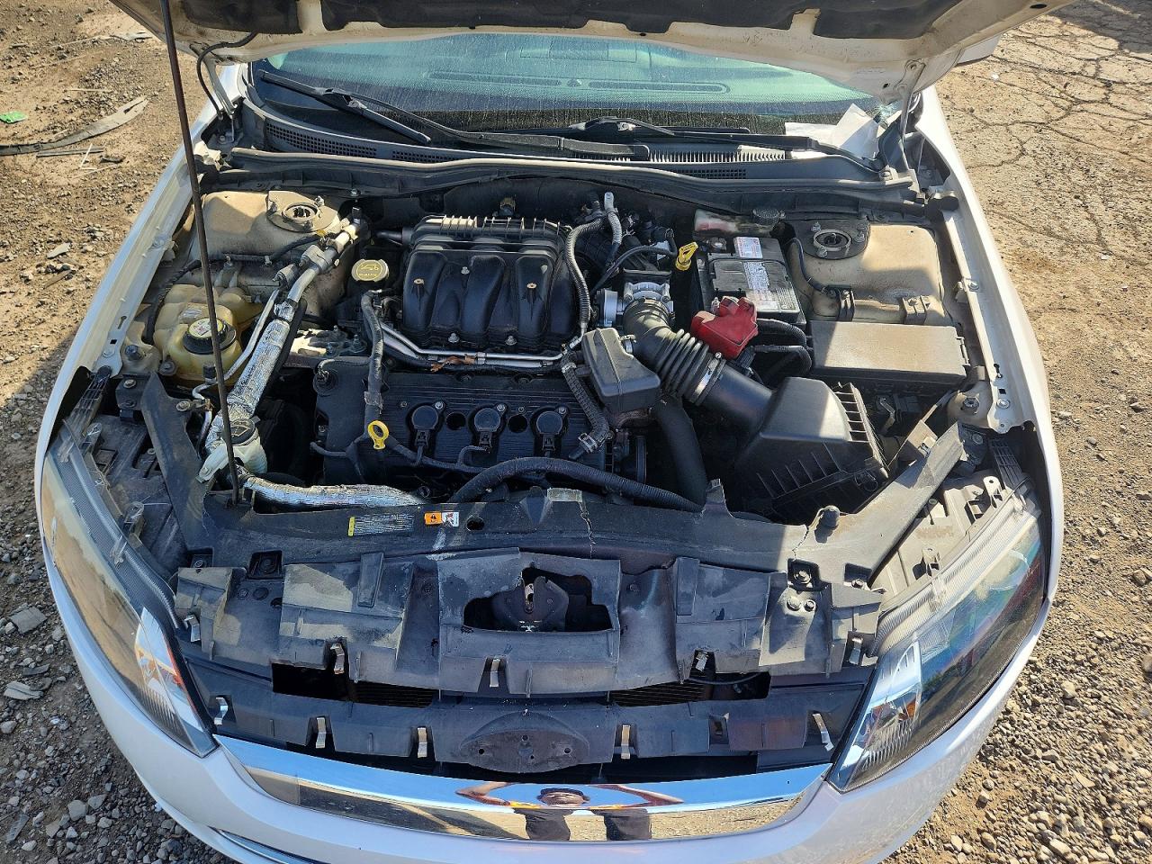 2010 Ford Fusion Sel White vin: 3FAHP0JG8AR121750