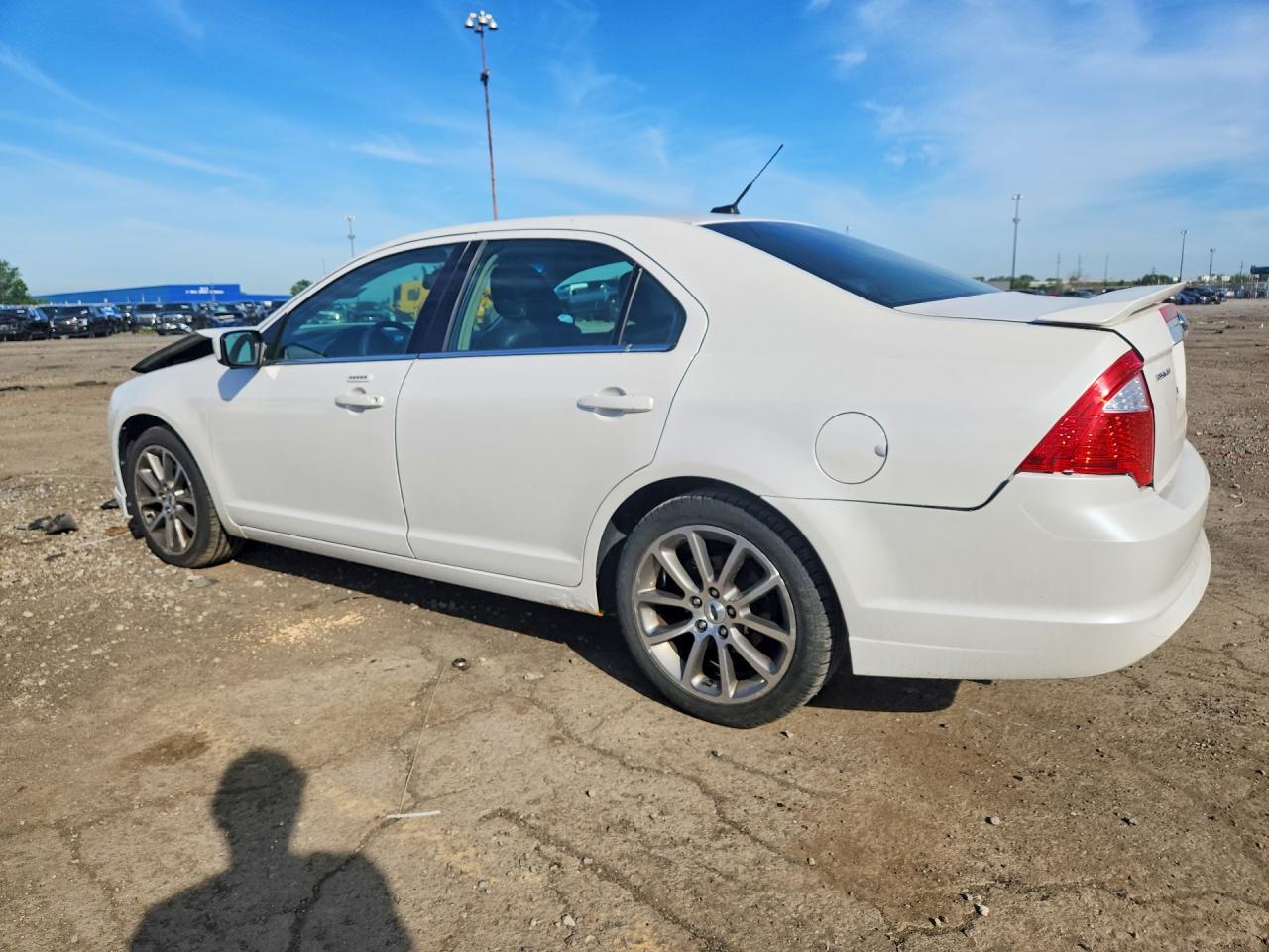 2010 Ford Fusion Sel White vin: 3FAHP0JG8AR121750