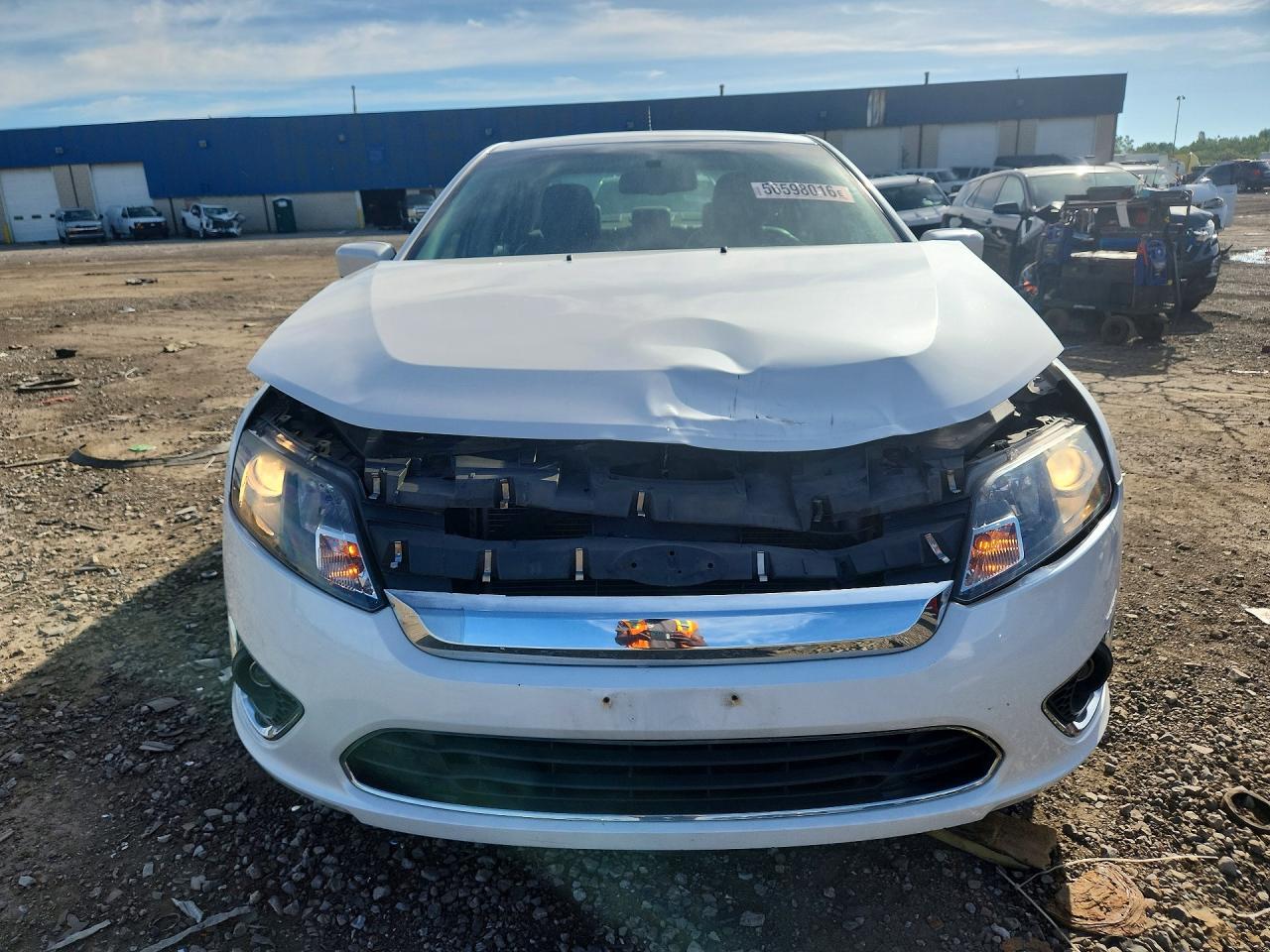 2010 Ford Fusion Sel White vin: 3FAHP0JG8AR121750