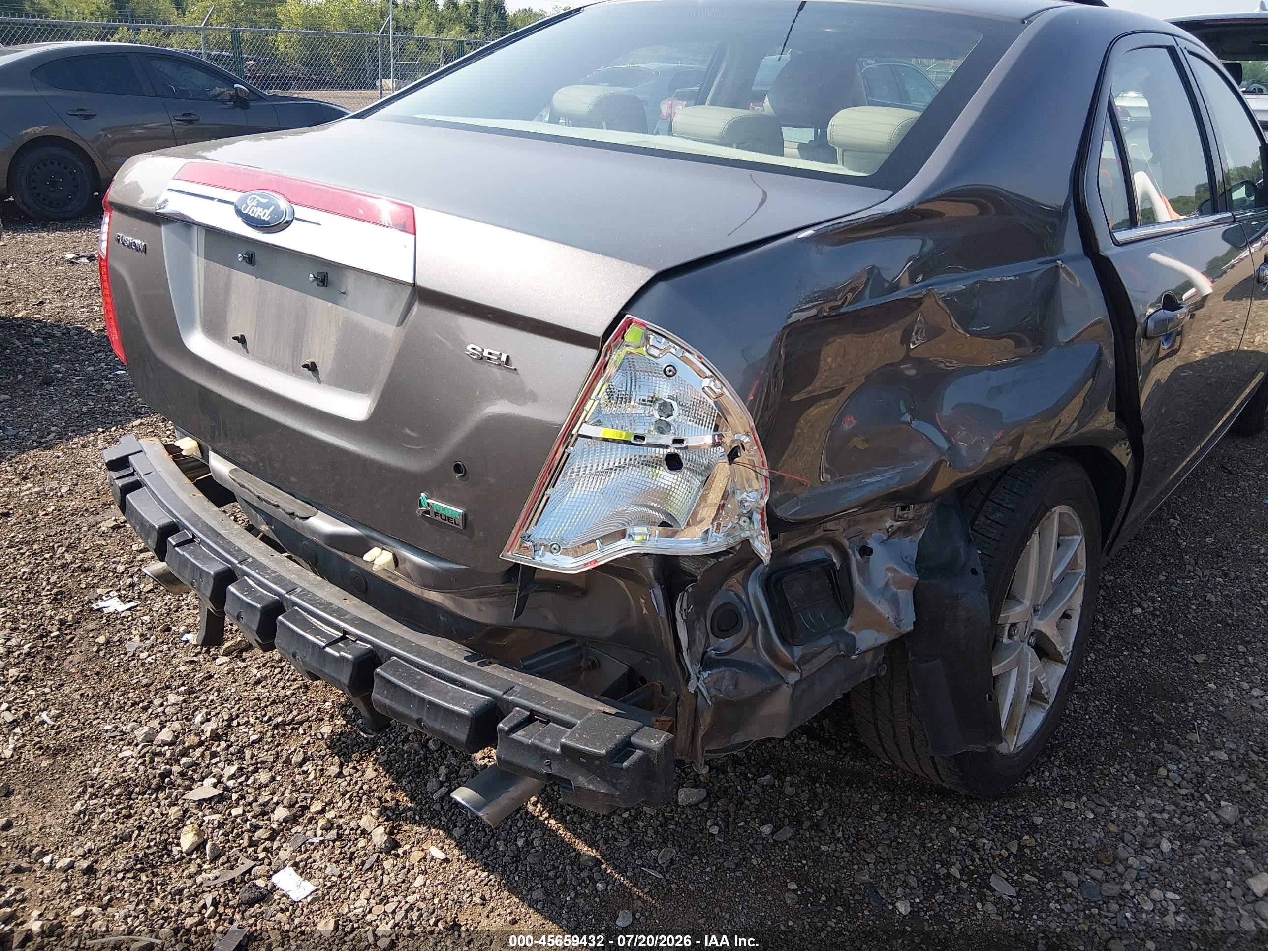 2010 Ford Fusion Sel Gray vin: 3FAHP0JG8AR278355