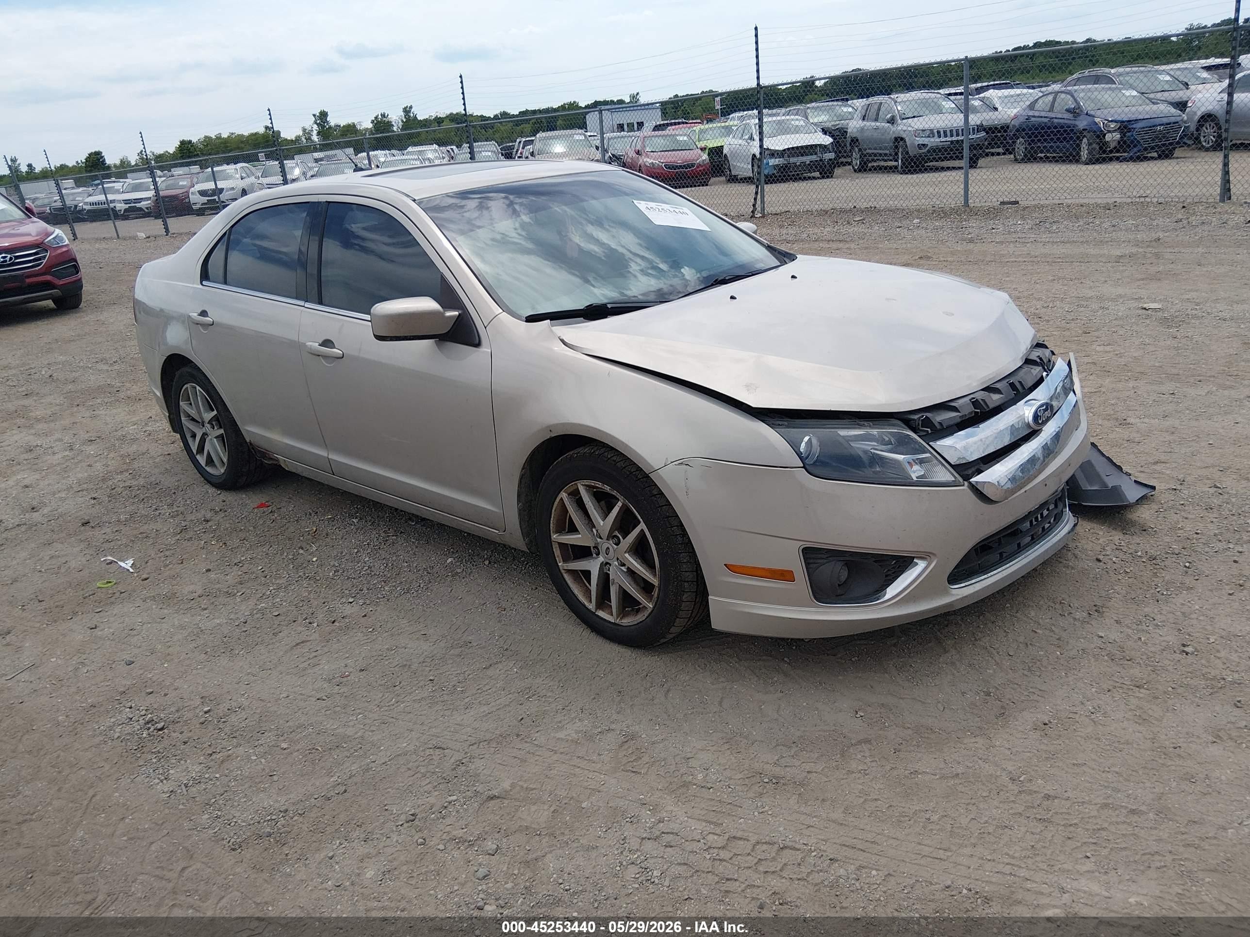 2010 Ford Fusion Sel Gray vin: 3FAHP0JG8AR297004