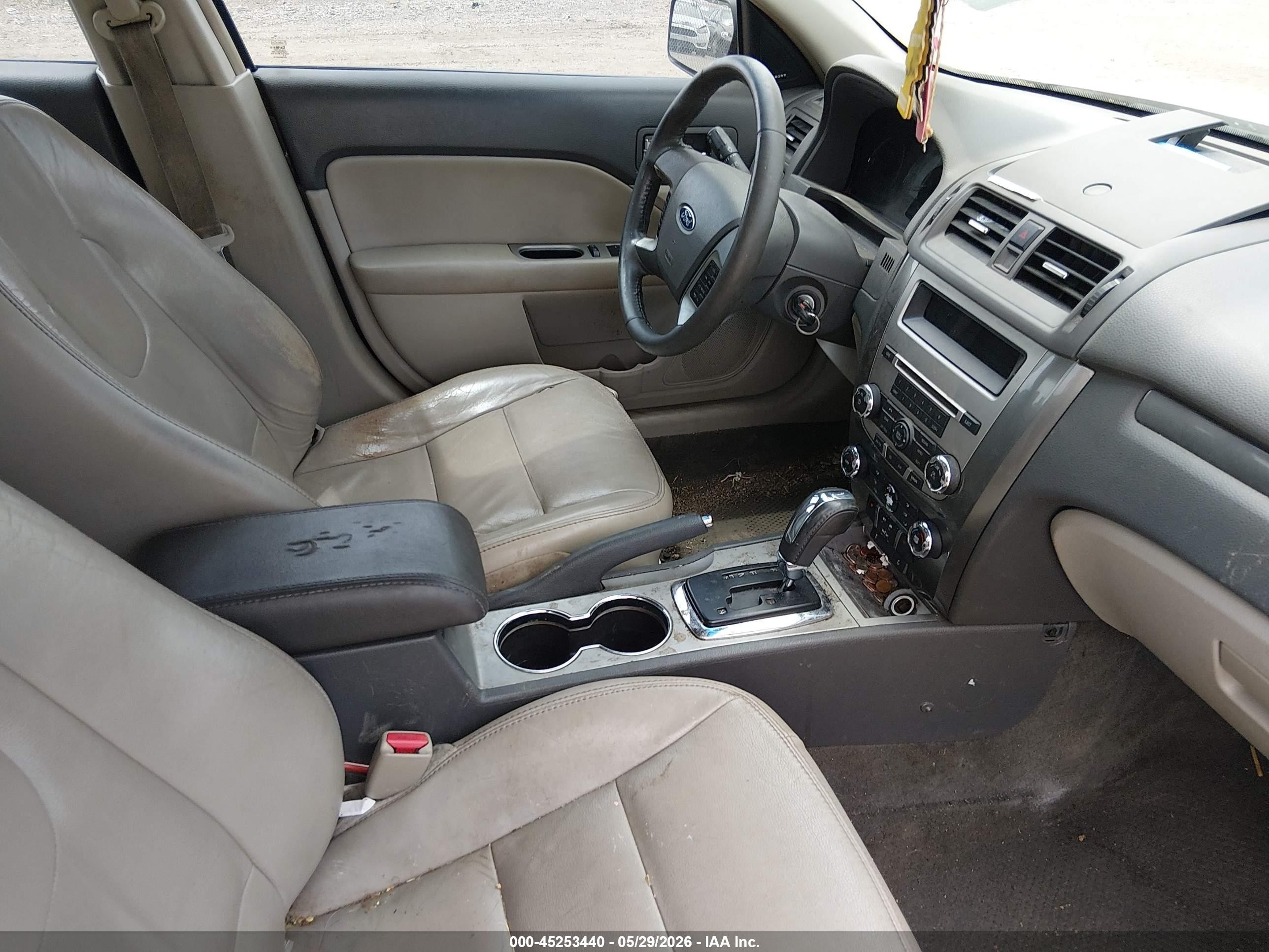 2010 Ford Fusion Sel Gray vin: 3FAHP0JG8AR297004