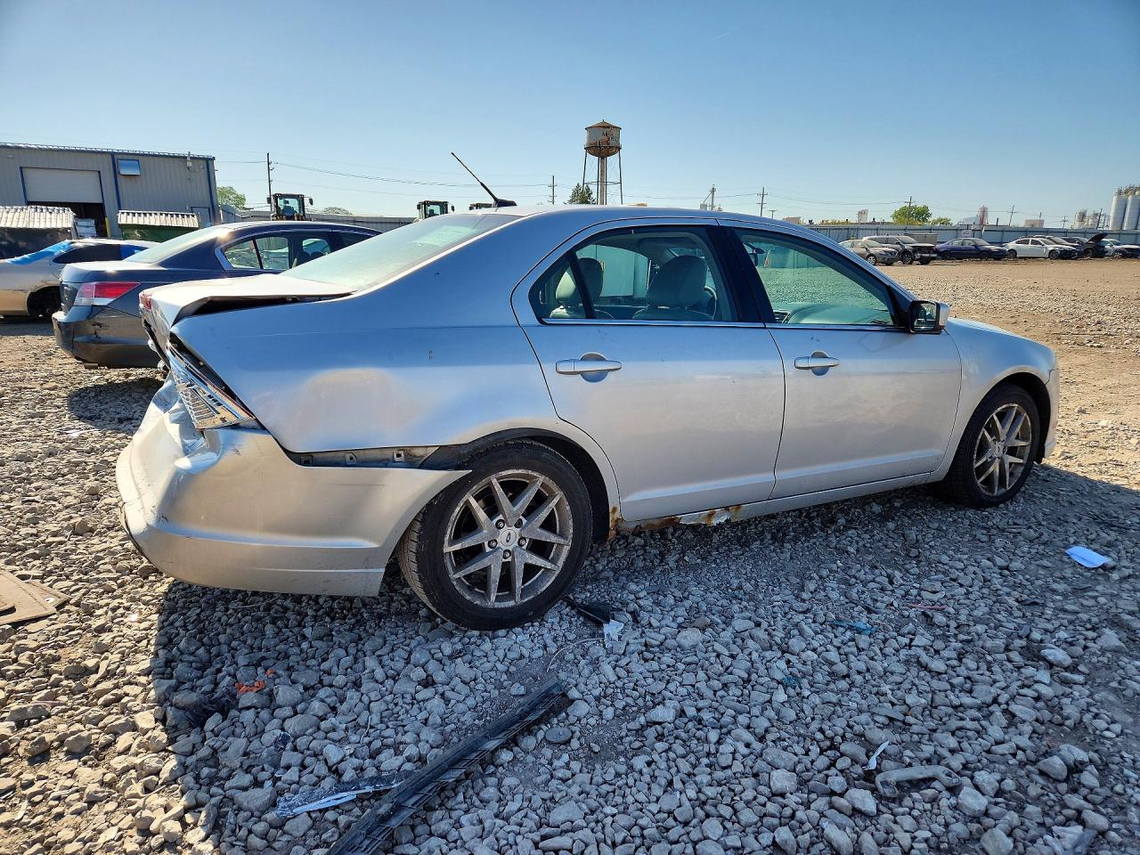 2010 Ford Fusion Sel Серебряный vin: 3FAHP0JG8AR331474