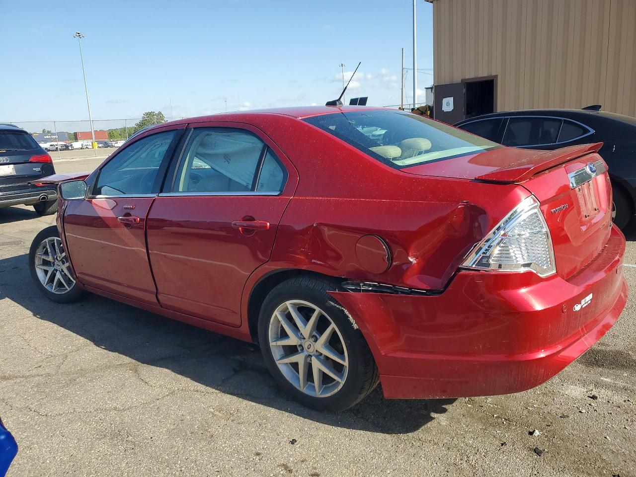 2010 Ford Fusion Sel Maroon vin: 3FAHP0JG8AR348971