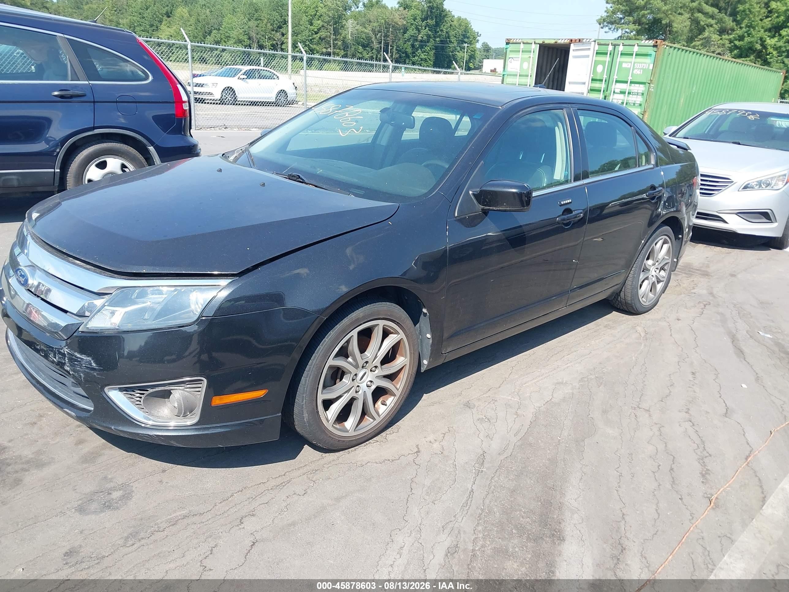 2011 Ford Fusion Sel Black vin: 3FAHP0JG8BR194361