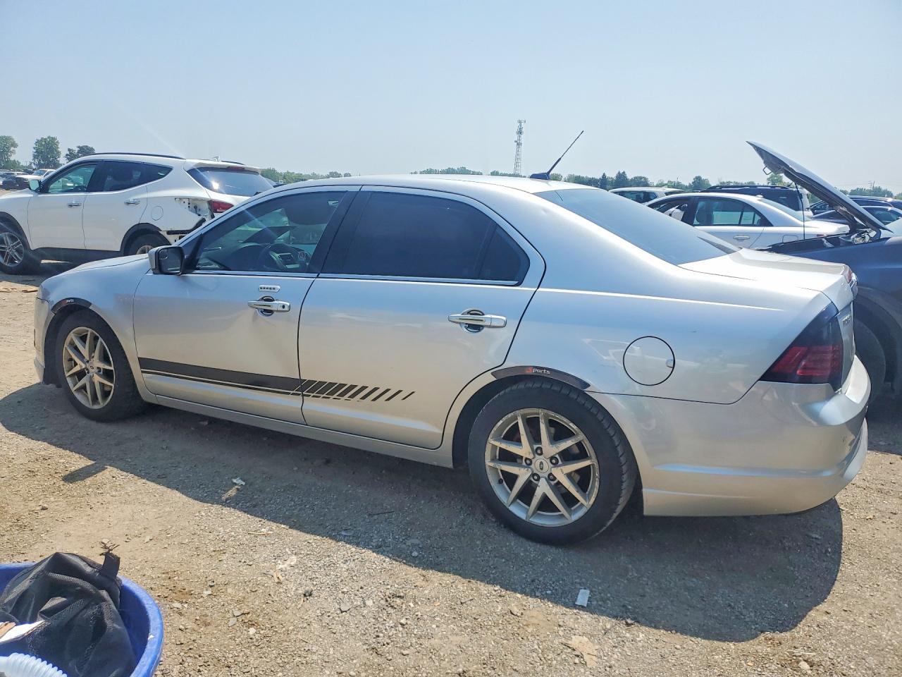 2011 Ford Fusion Sel Silver vin: 3FAHP0JG8BR245342