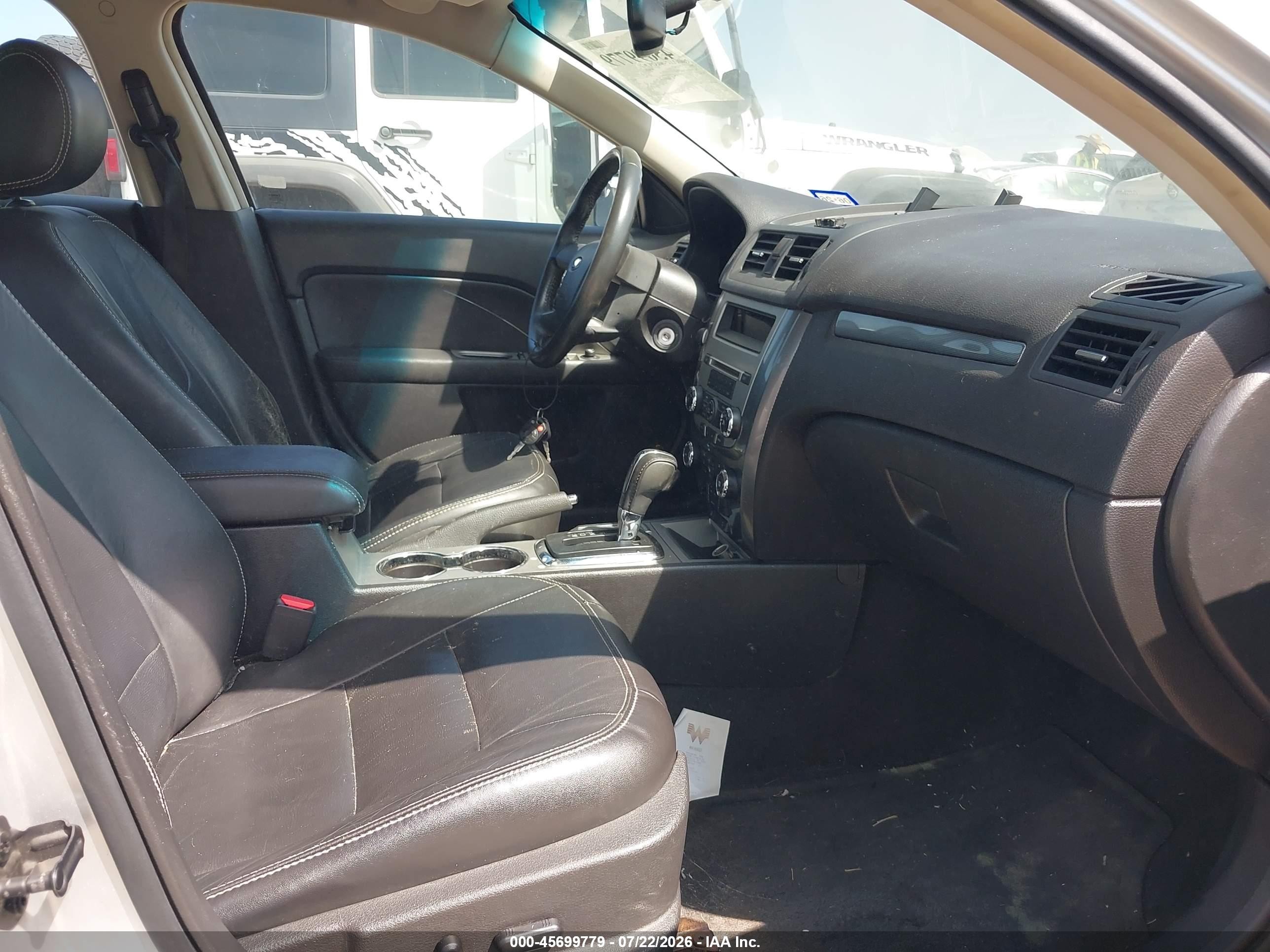 2011 Ford Fusion Sel Silver vin: 3FAHP0JG8BR257197