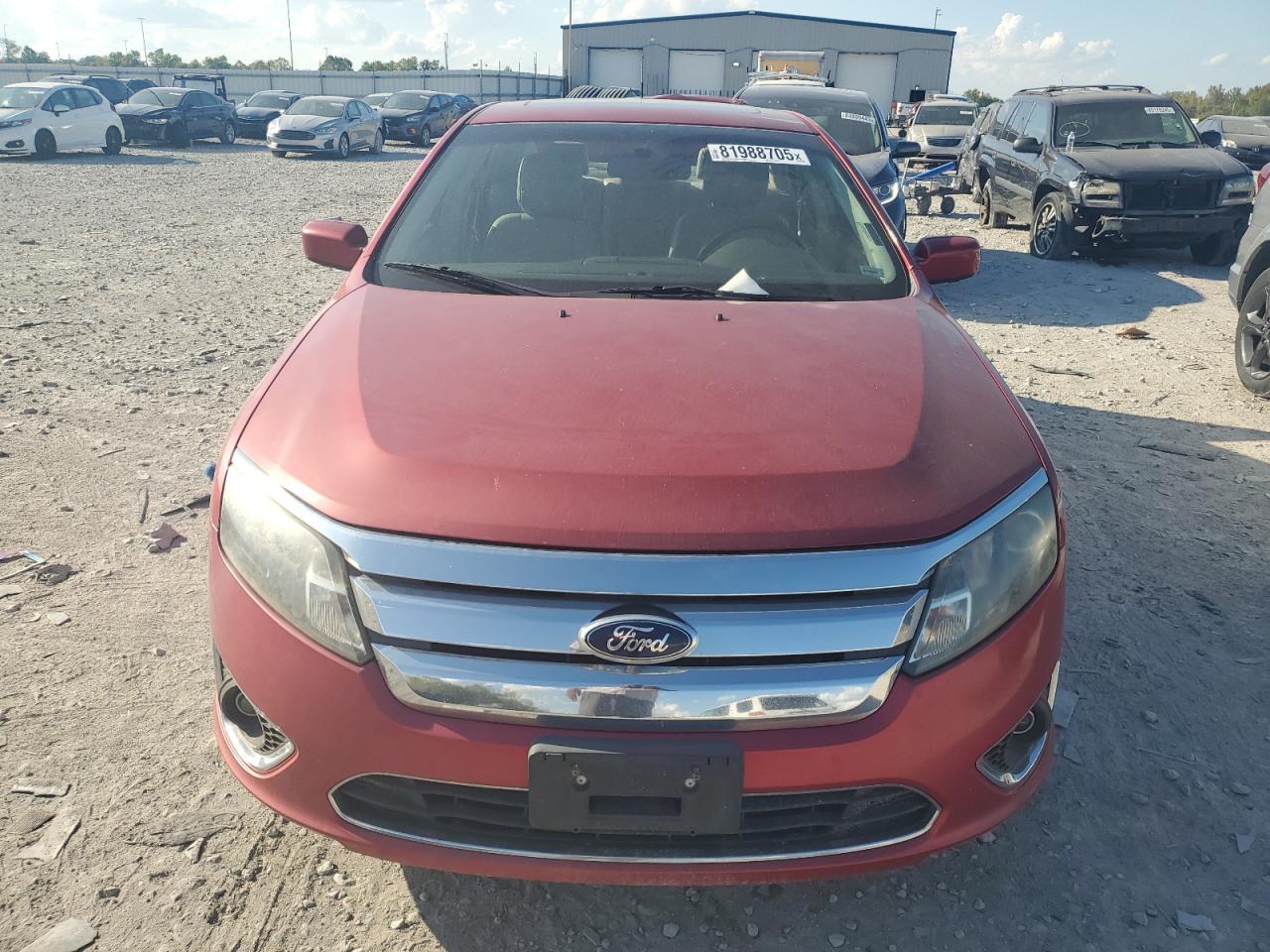 2012 Ford Fusion Sel Red vin: 3FAHP0JG8CR294445