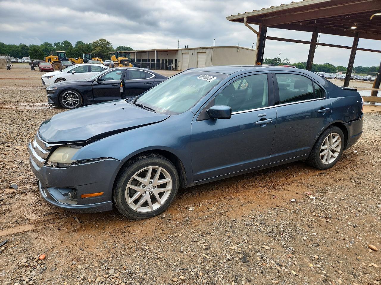 2012 Ford Fusion Sel Blue vin: 3FAHP0JG8CR333437