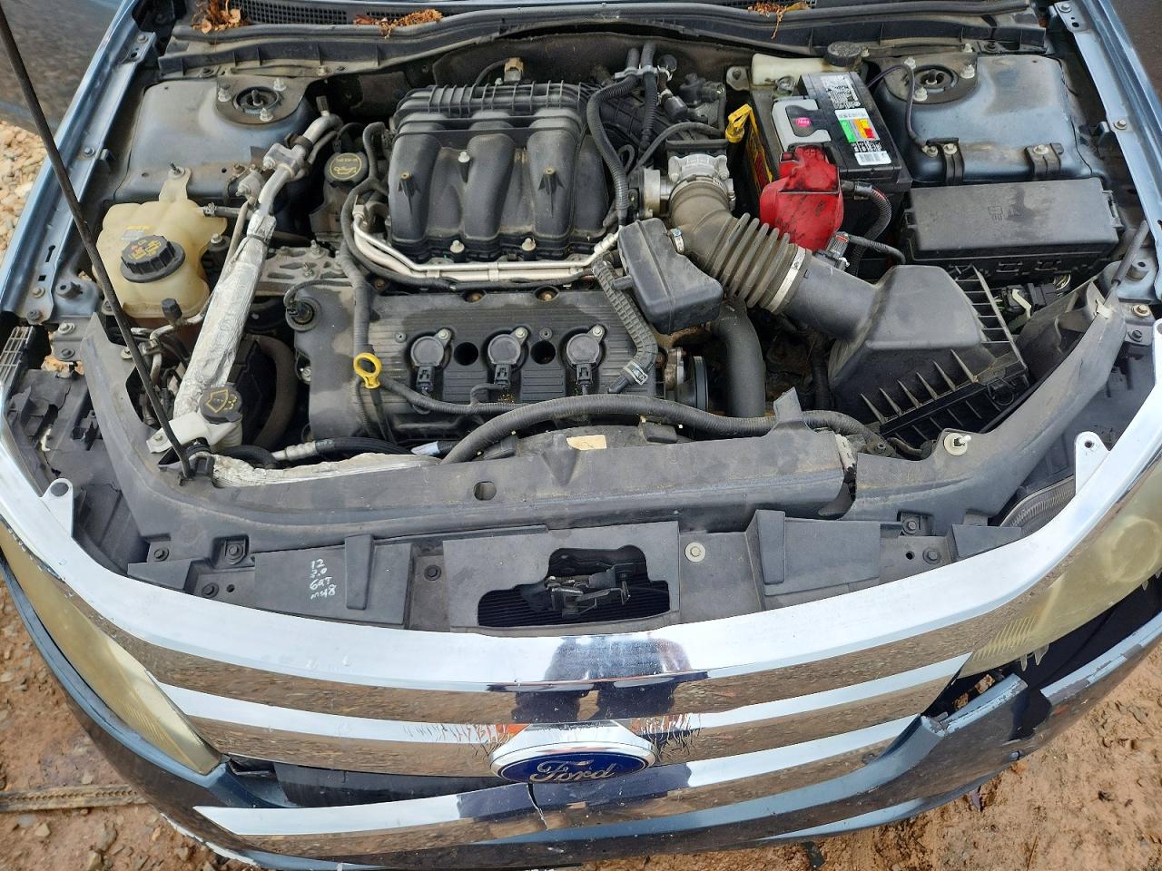 2012 Ford Fusion Sel Синий vin: 3FAHP0JG8CR333437