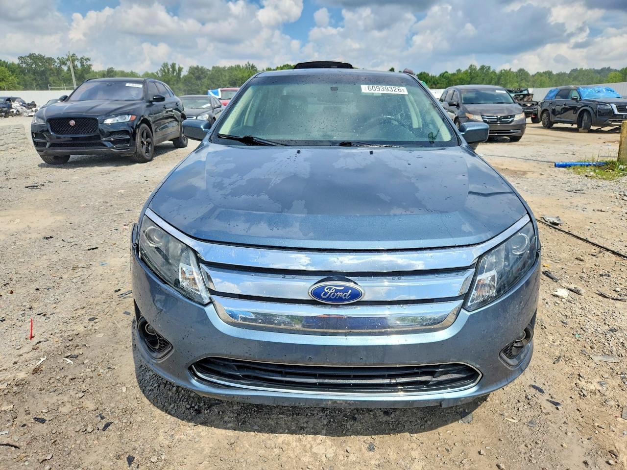 2012 Ford Fusion Sel Blue vin: 3FAHP0JG8CR417466