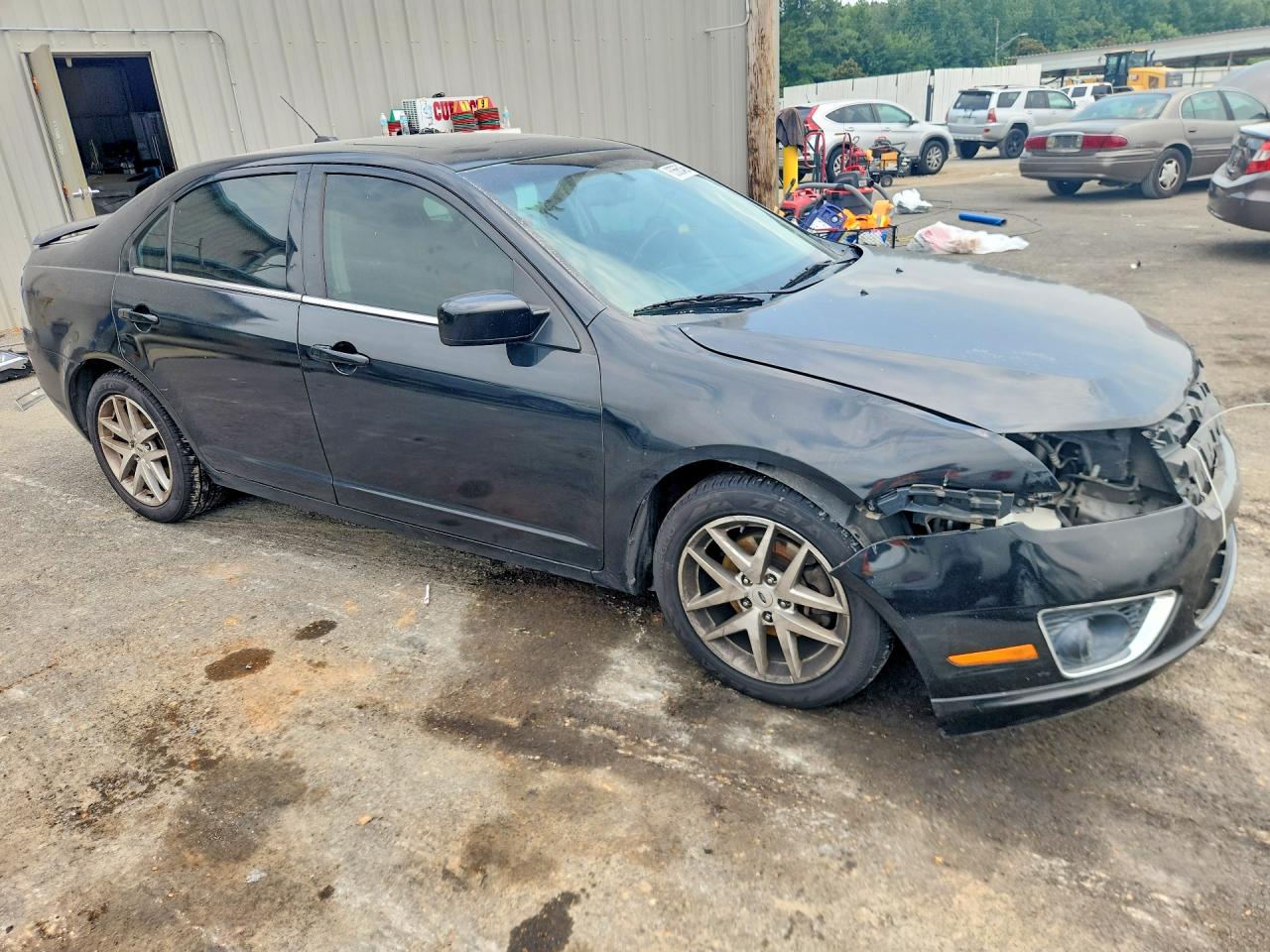 2010 Ford Fusion Sel Black vin: 3FAHP0JG9AR119909