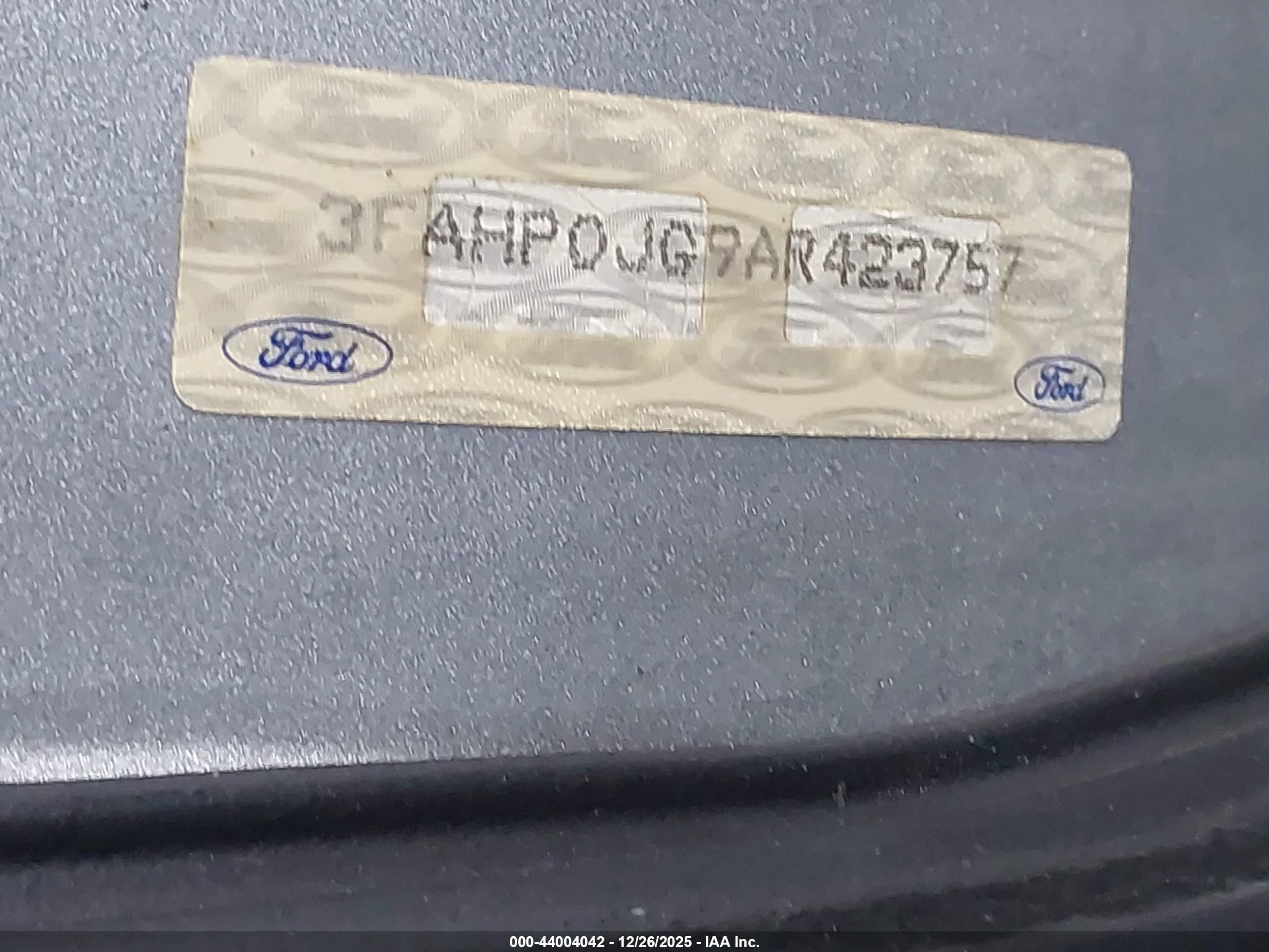 2010 Ford Fusion Sel Silver vin: 3FAHP0JG9AR423757