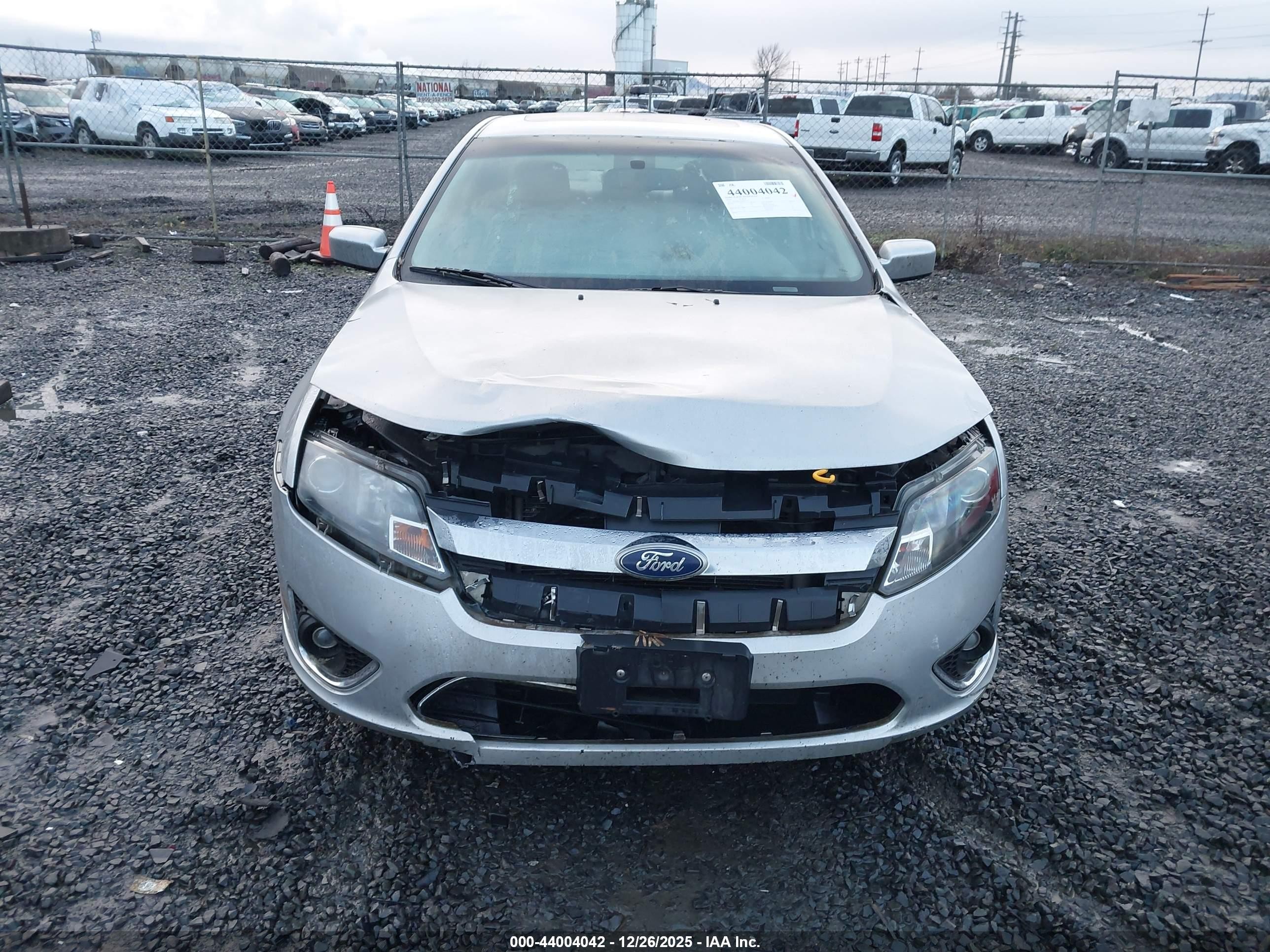 2010 Ford Fusion Sel Silver vin: 3FAHP0JG9AR423757