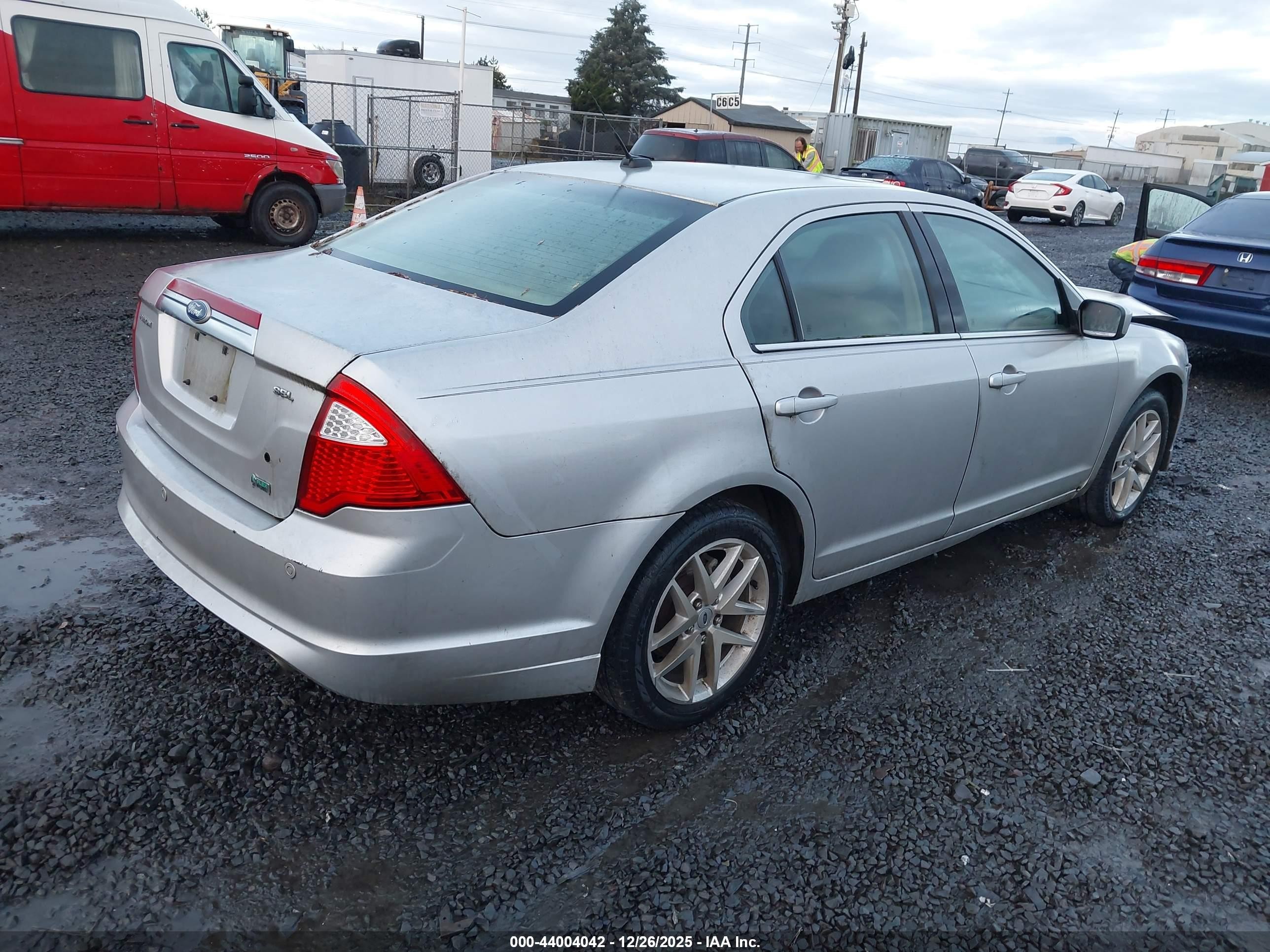 2010 Ford Fusion Sel Silver vin: 3FAHP0JG9AR423757