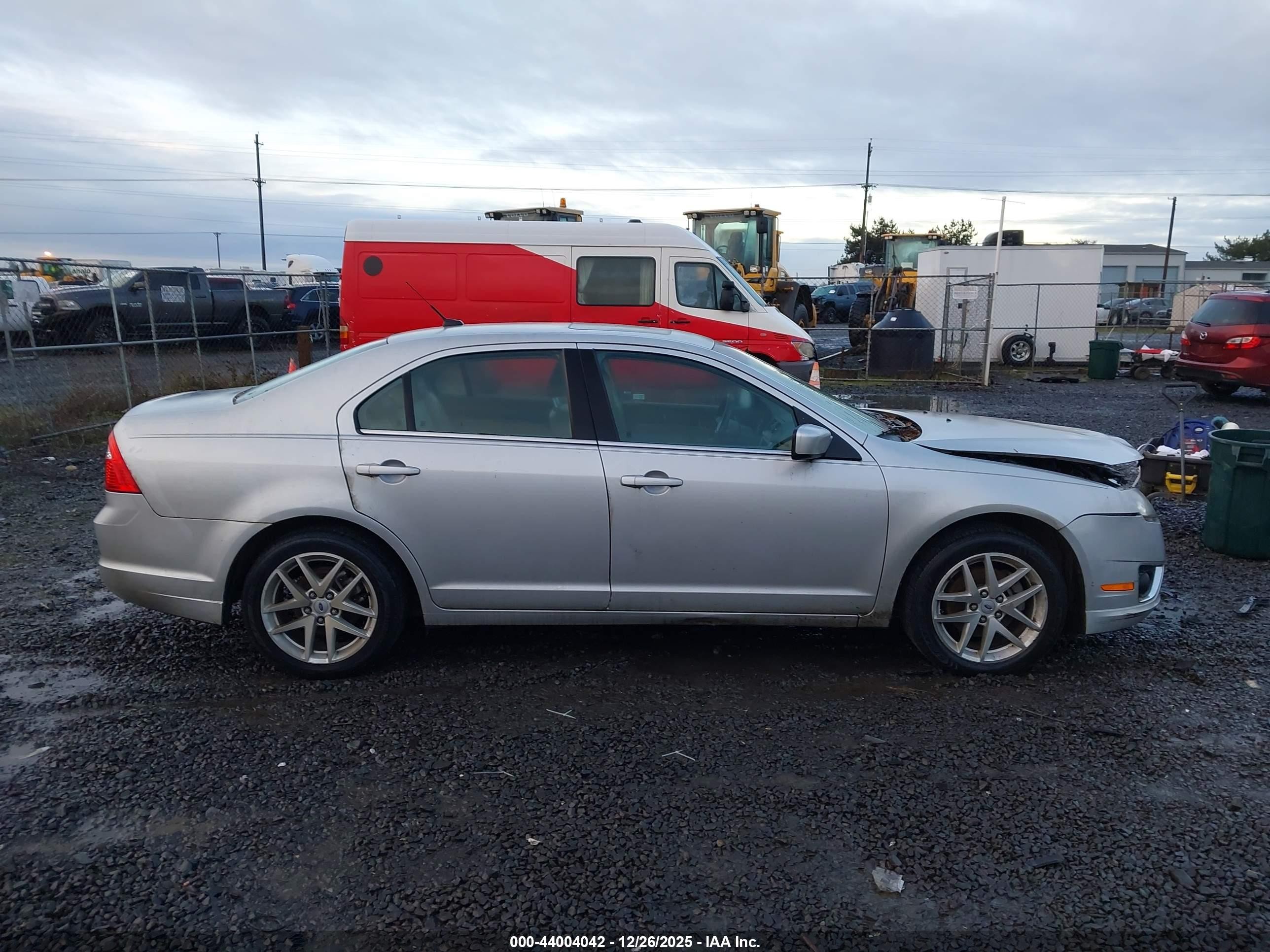 2010 Ford Fusion Sel Silver vin: 3FAHP0JG9AR423757