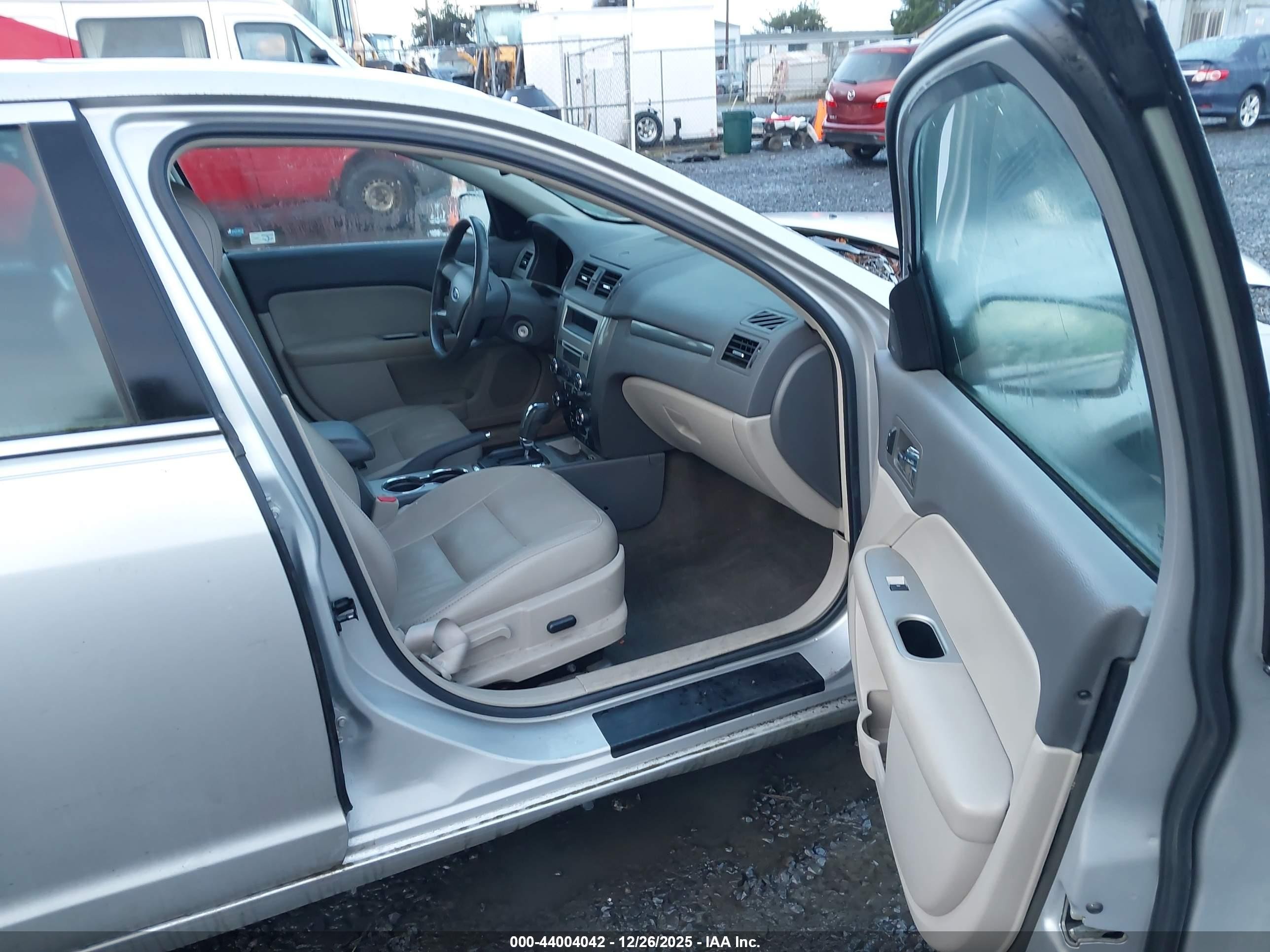 2010 Ford Fusion Sel Silver vin: 3FAHP0JG9AR423757