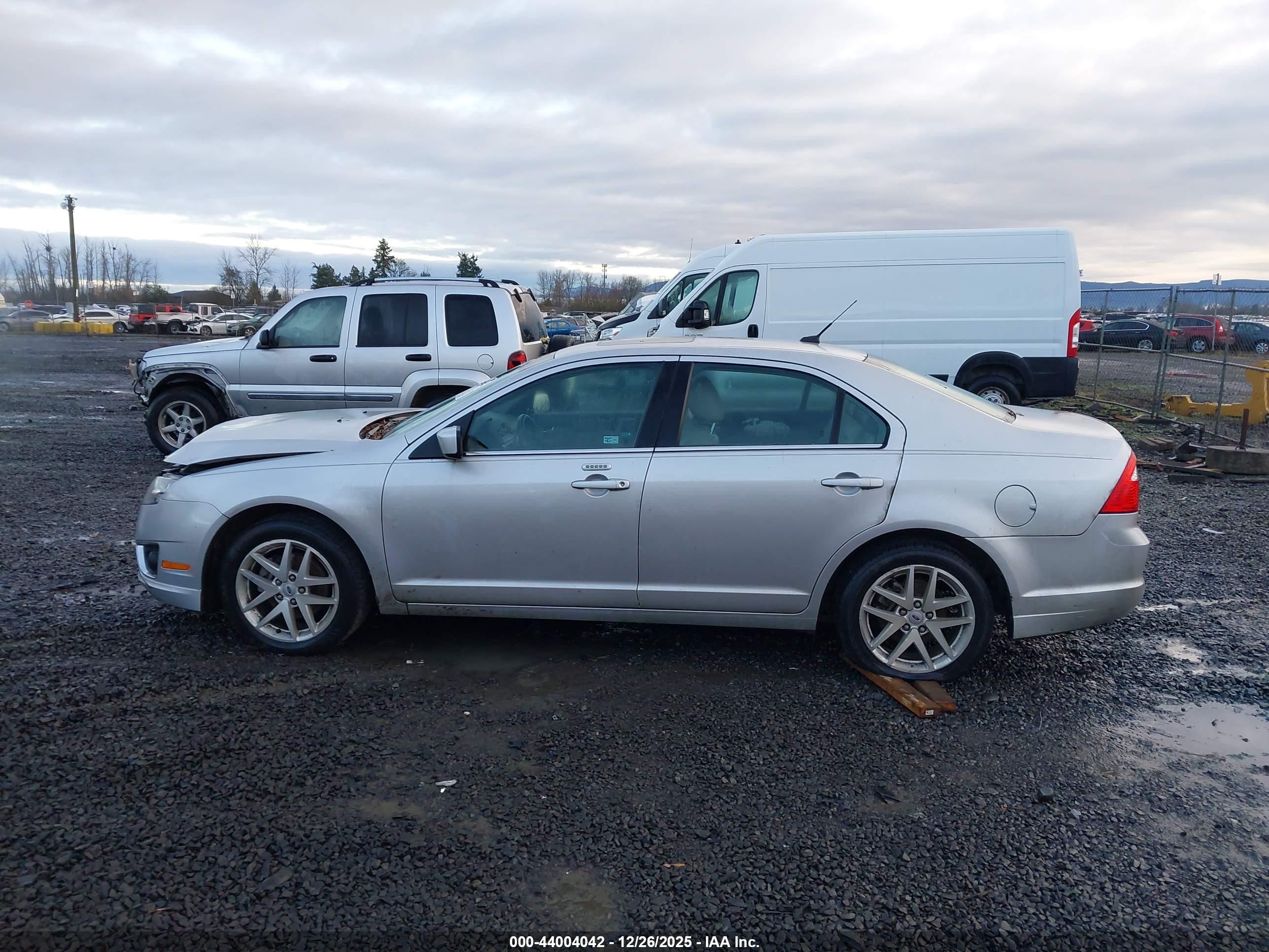 2010 Ford Fusion Sel Silver vin: 3FAHP0JG9AR423757