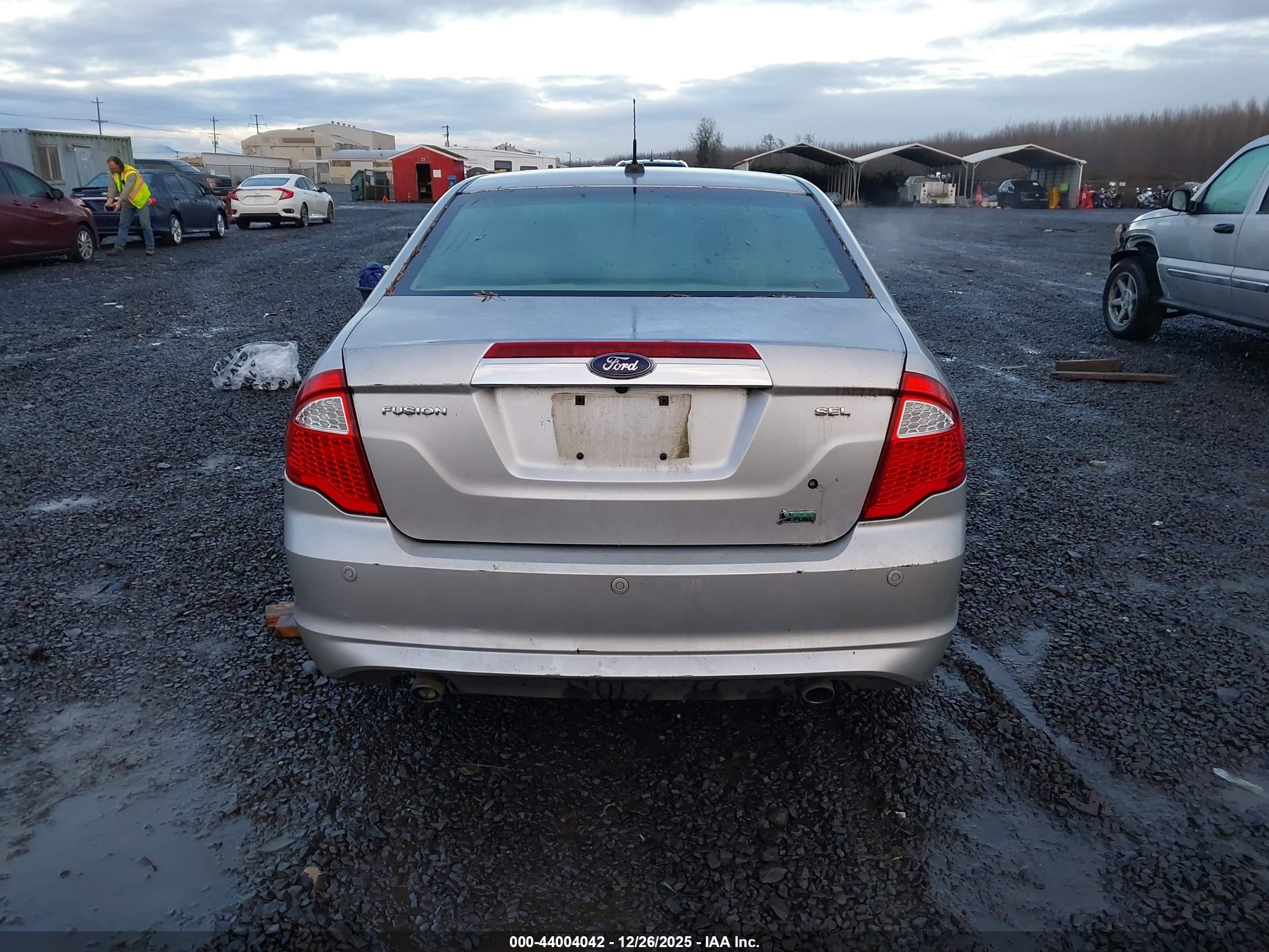 2010 Ford Fusion Sel Silver vin: 3FAHP0JG9AR423757