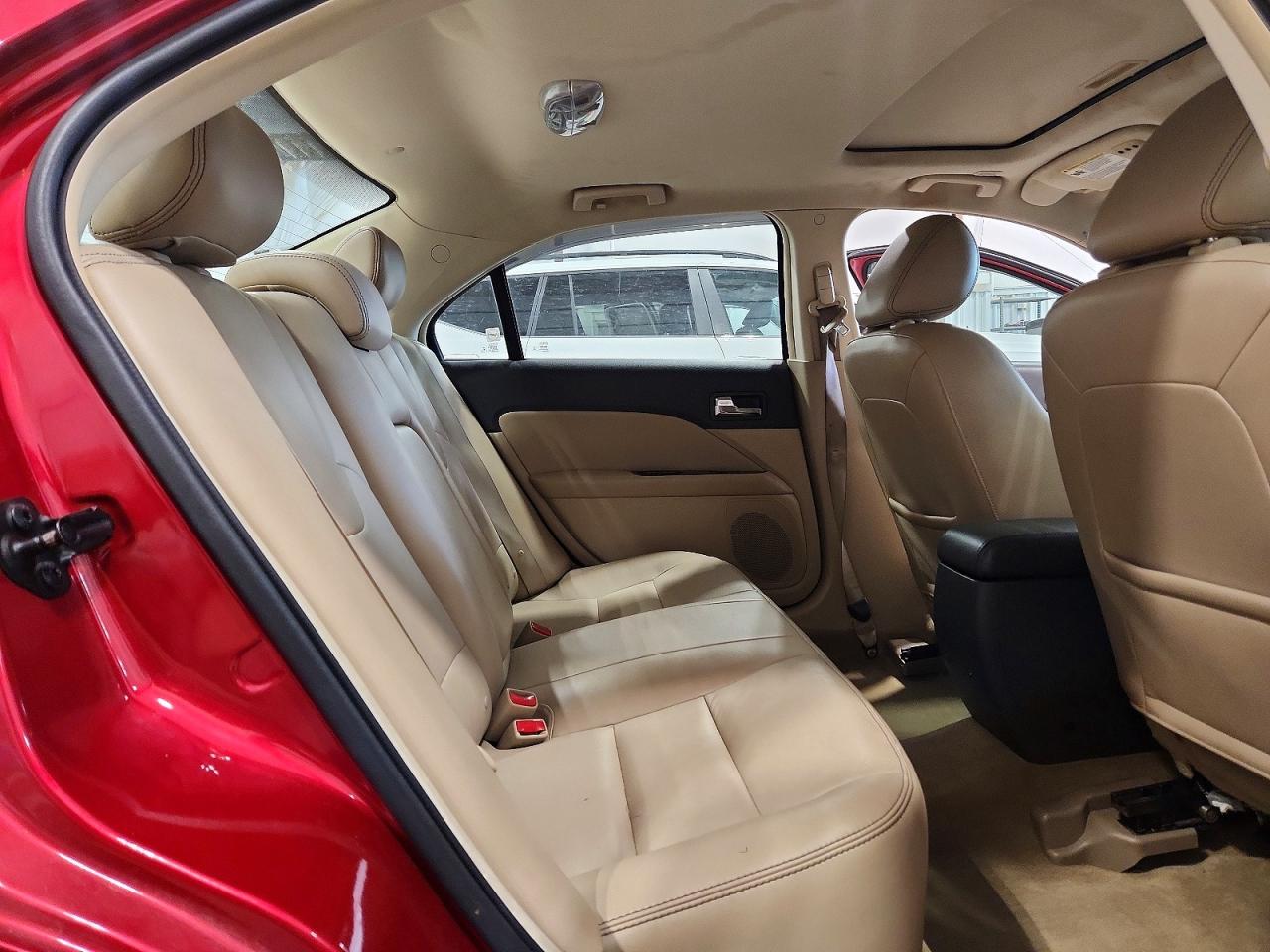 2012 Ford Fusion Sel Red vin: 3FAHP0JG9CR222914