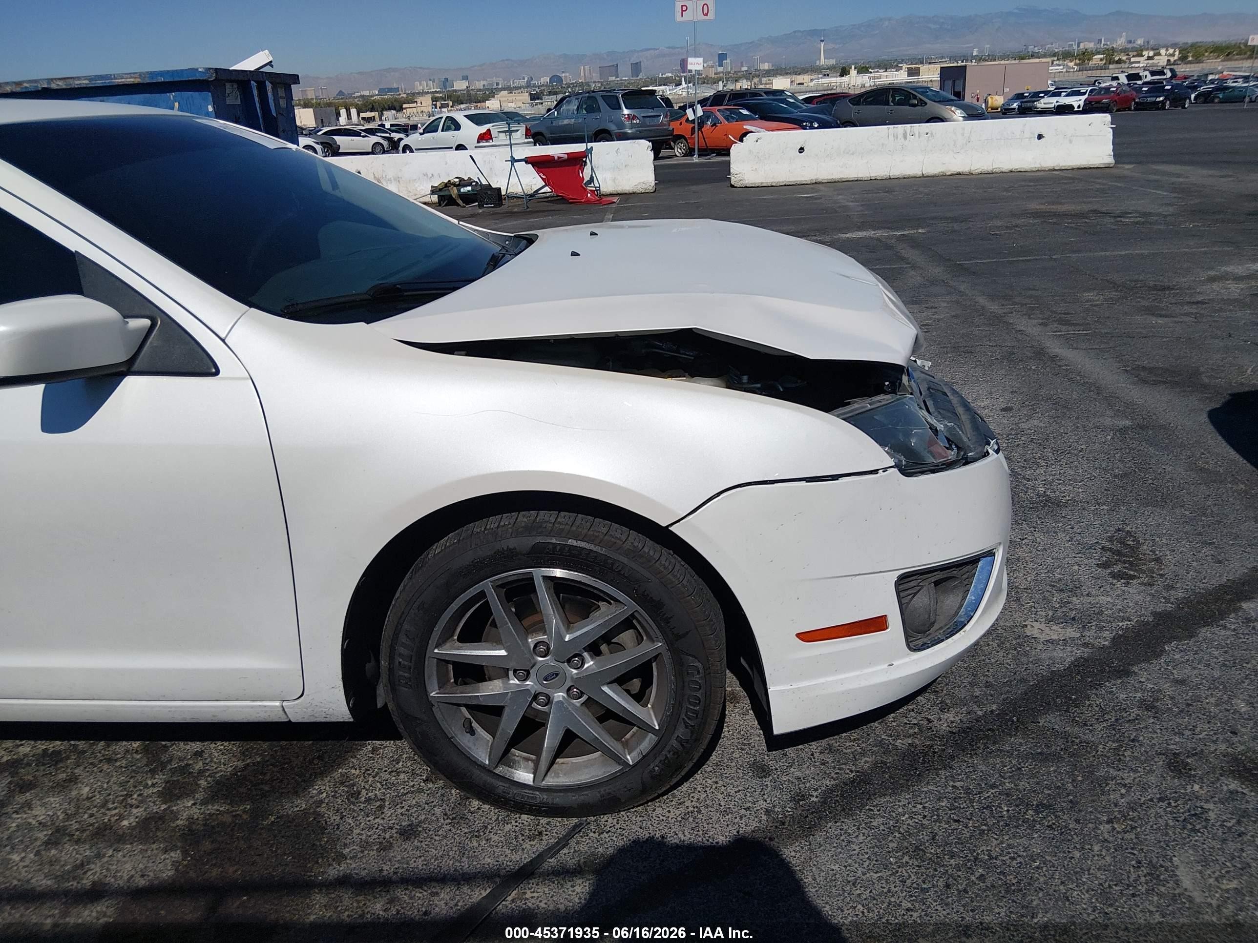 2010 Ford Fusion Sel Белый vin: 3FAHP0JGXAR233093