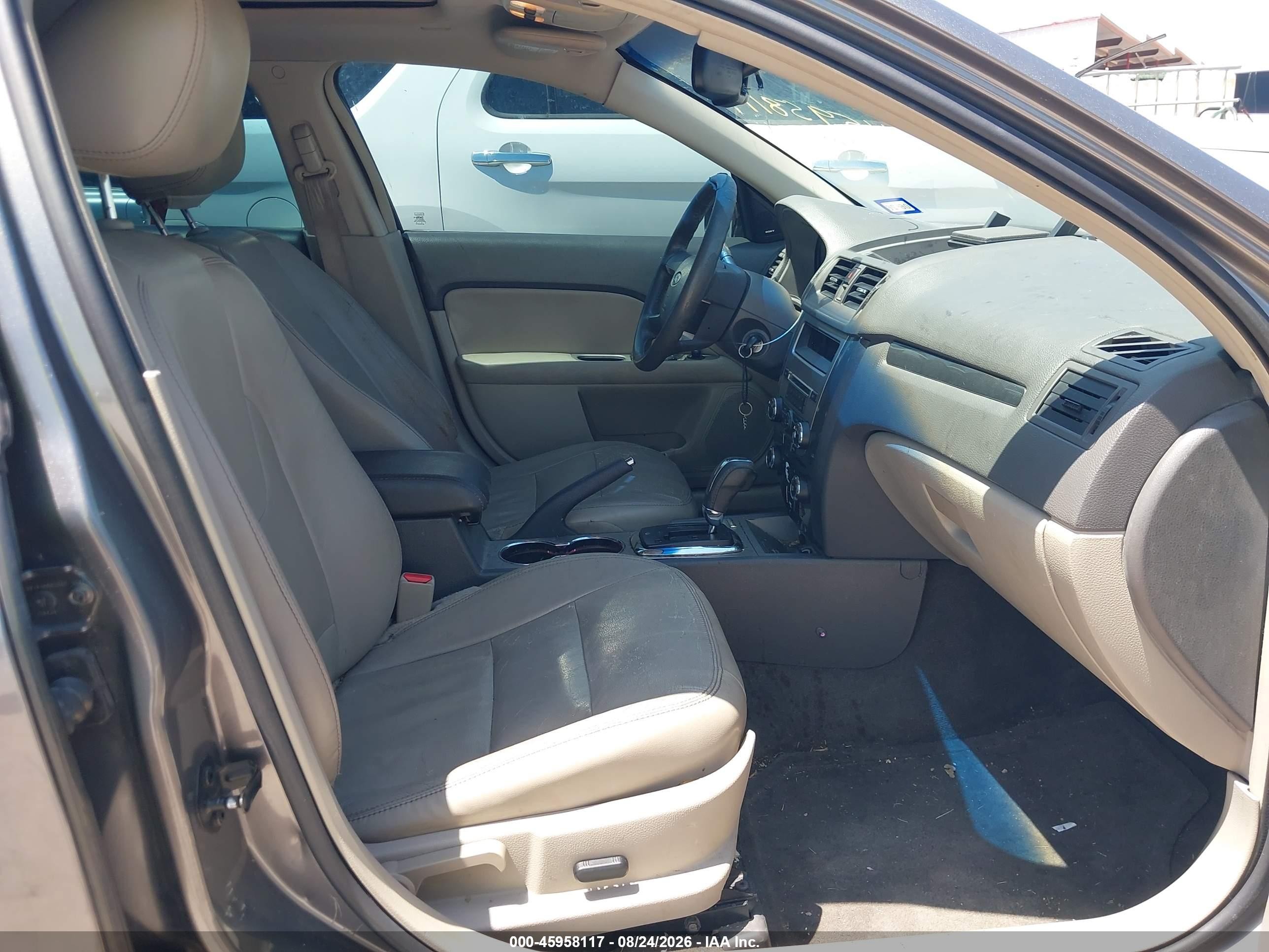 2010 Ford Fusion Sel Gray vin: 3FAHP0JGXAR273030