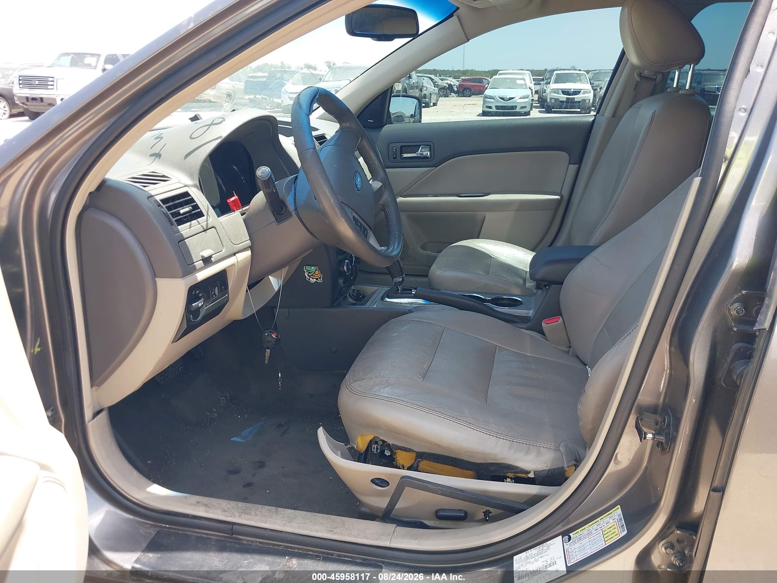 2010 Ford Fusion Sel Gray vin: 3FAHP0JGXAR273030