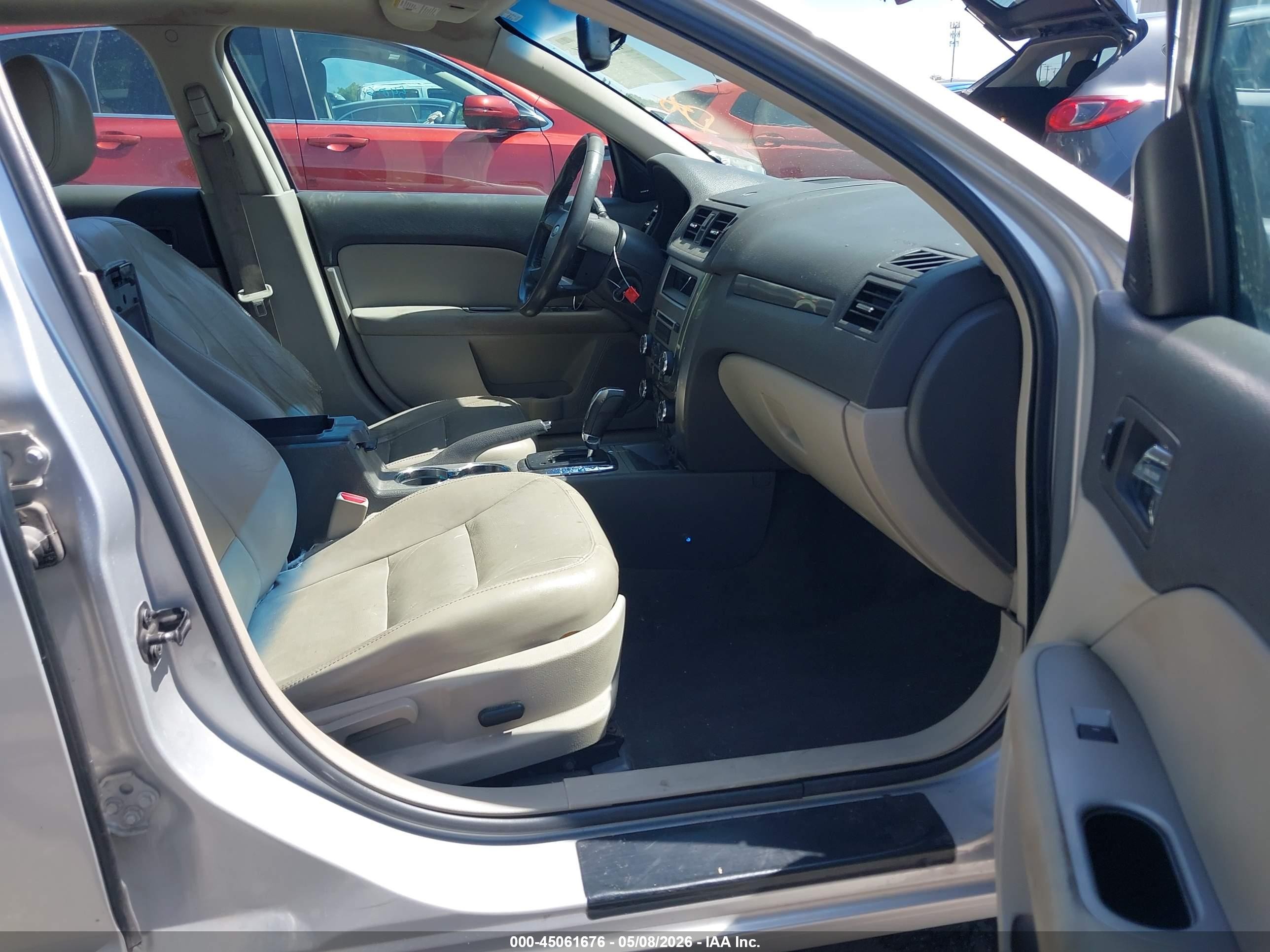 2010 Ford Fusion Sel Silver vin: 3FAHP0JGXAR277627