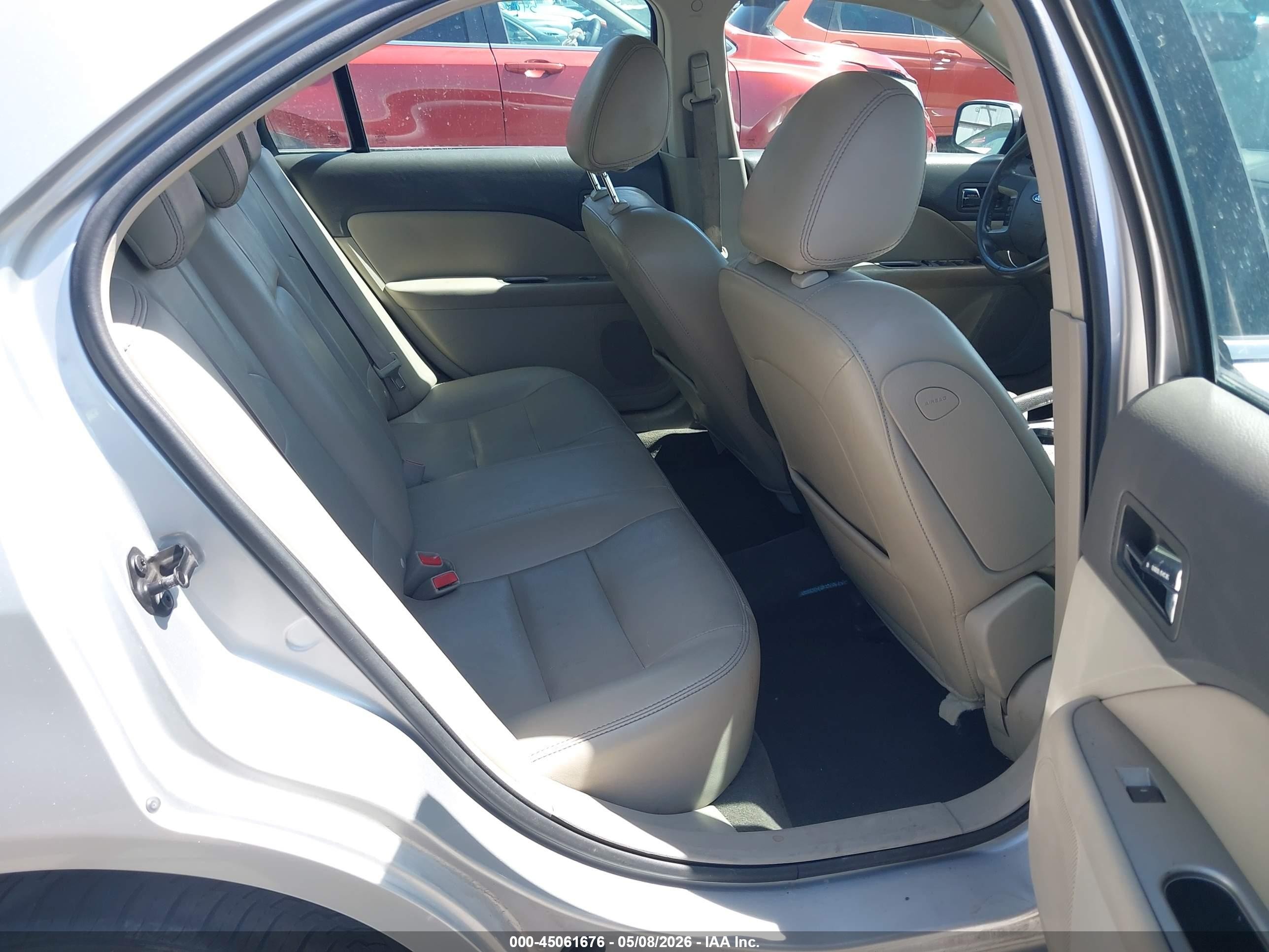 2010 Ford Fusion Sel Silver vin: 3FAHP0JGXAR277627