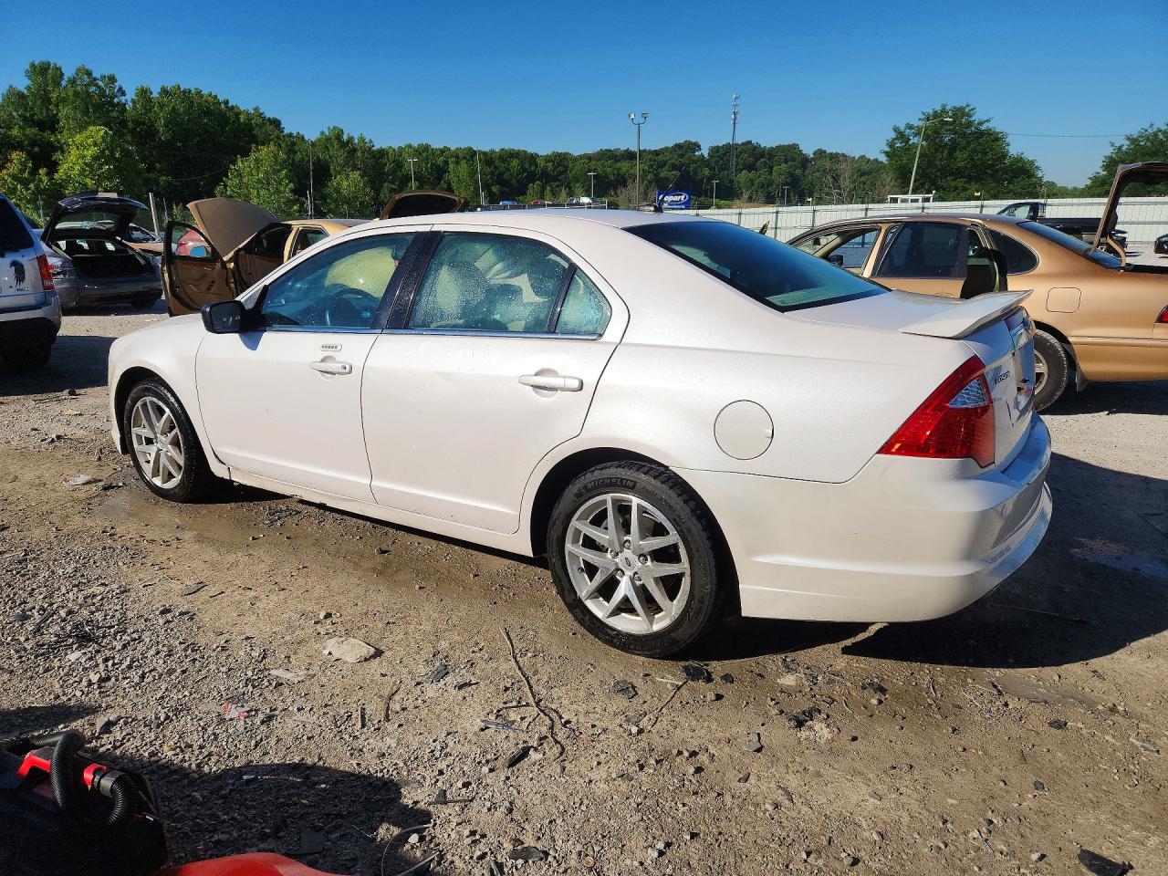 2010 Ford Fusion Sel Белый vin: 3FAHP0JGXAR344792