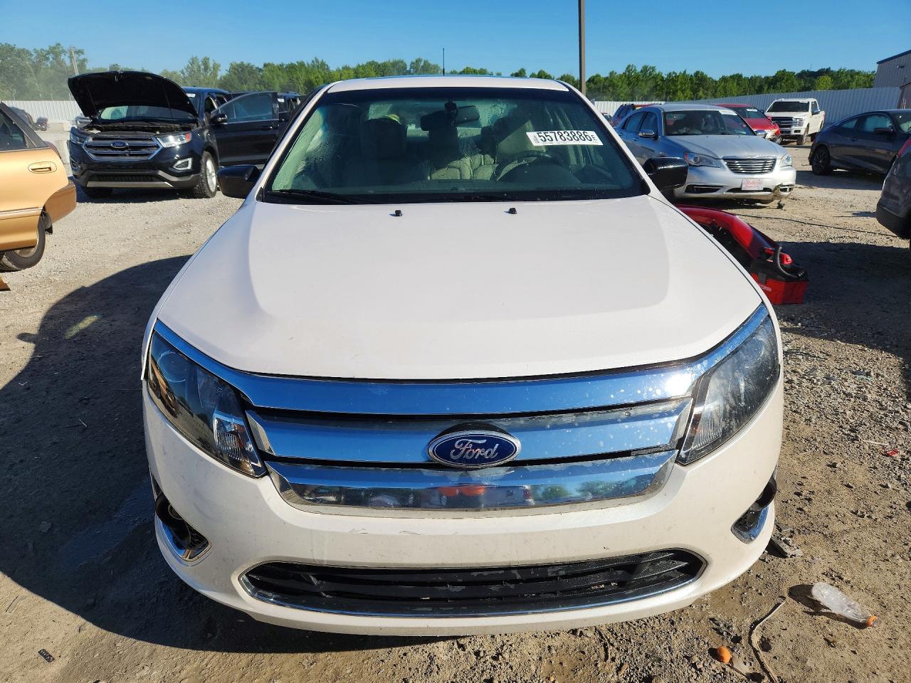 2010 Ford Fusion Sel Белый vin: 3FAHP0JGXAR344792