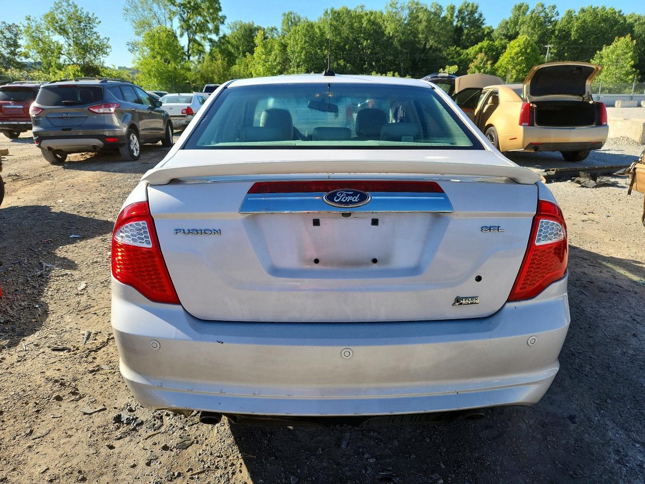 2010 Ford Fusion Sel Белый vin: 3FAHP0JGXAR344792