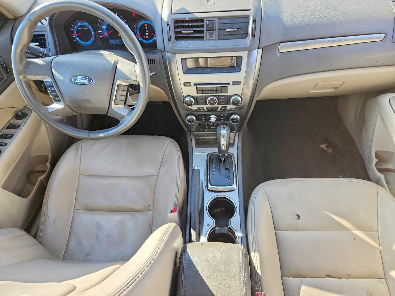 2010 Ford Fusion Sel Белый vin: 3FAHP0JGXAR344792