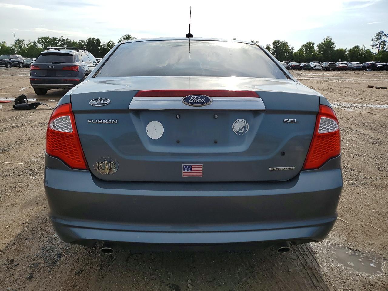 2011 Ford Fusion Sel Blue vin: 3FAHP0JGXBR122822